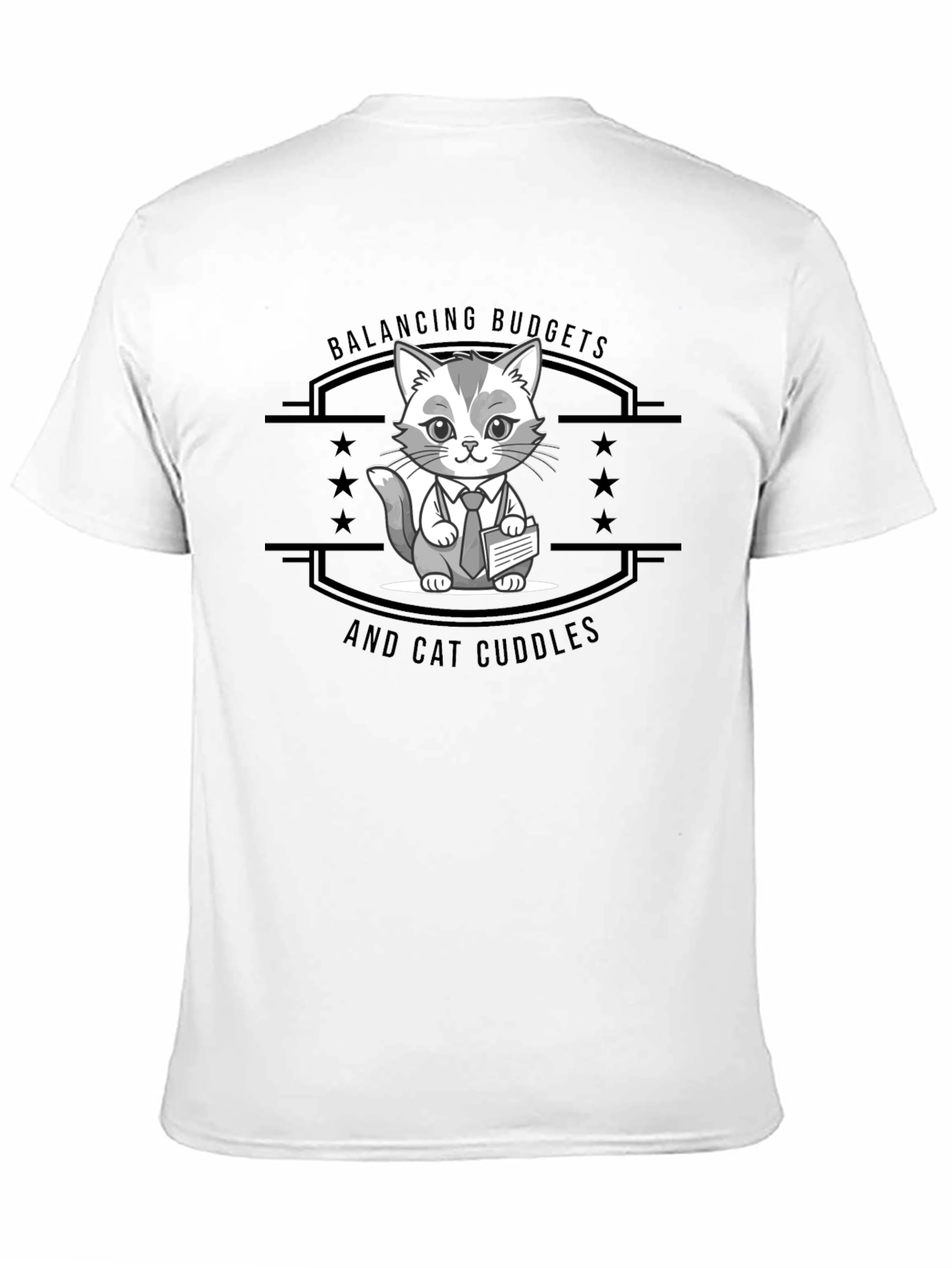 Balancing Budgets & Cat Cuddles T-Shirt