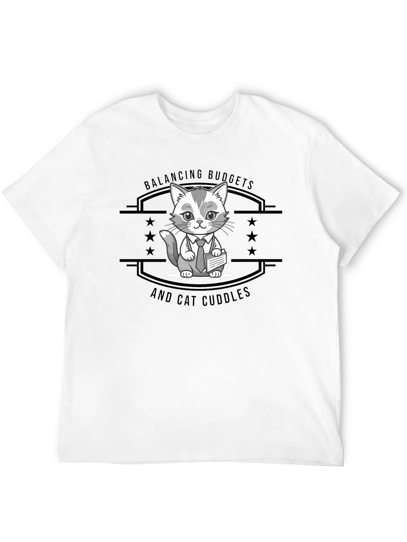 Balancing Budgets & Cat Cuddles T-Shirt