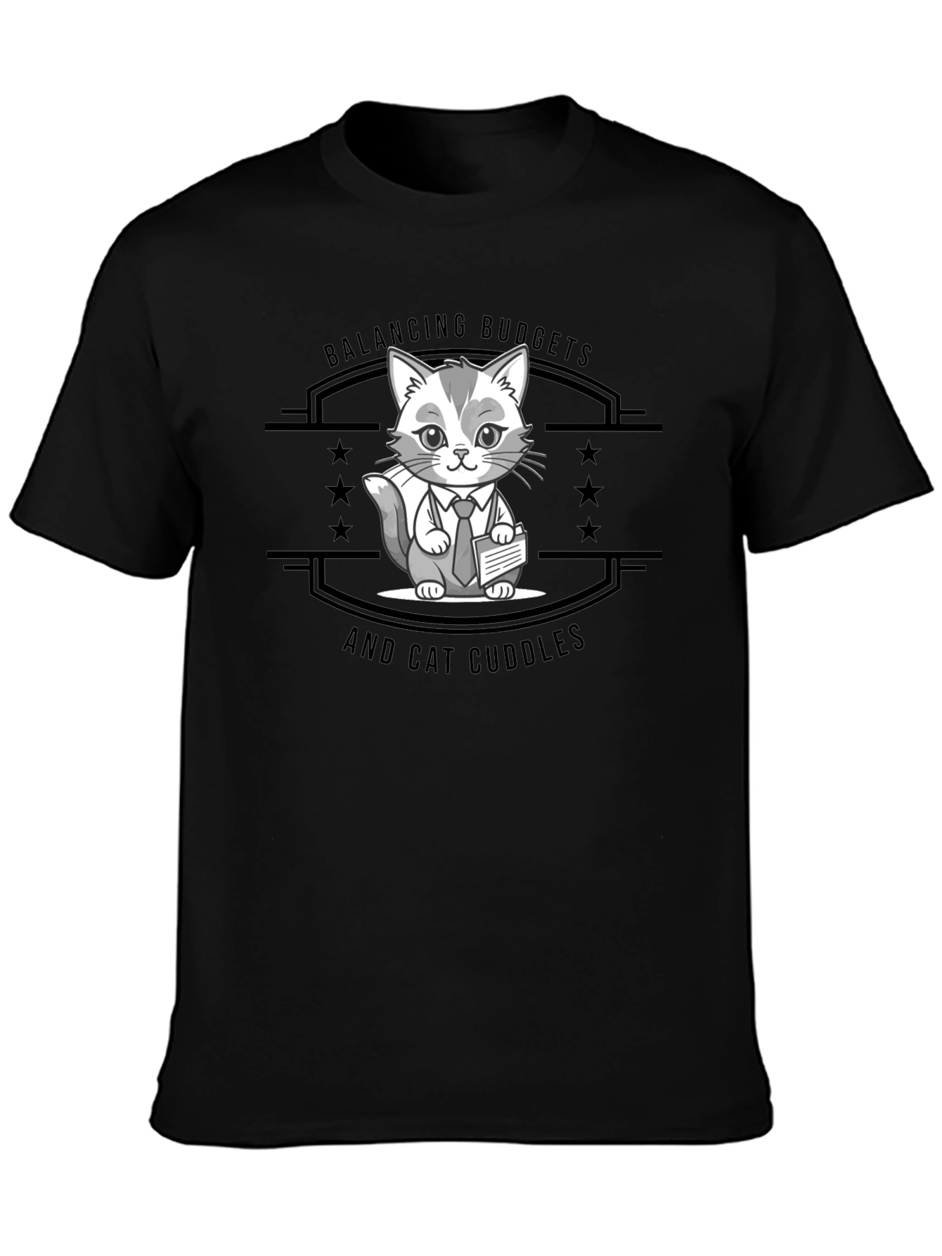 Balancing Budgets & Cat Cuddles T-Shirt