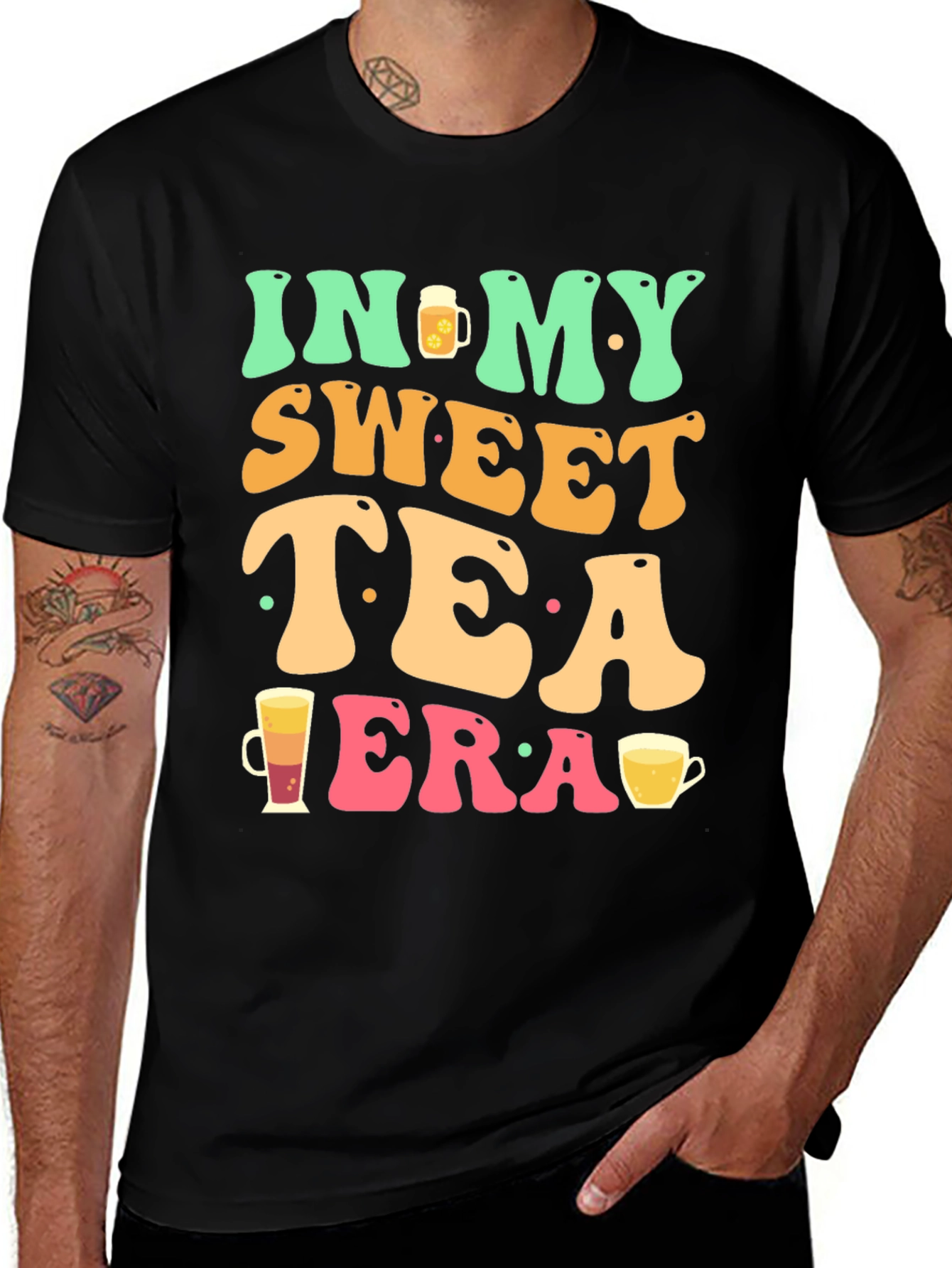 Sweet Tea Era T-Shirt - Retro Style Graphic Tee
