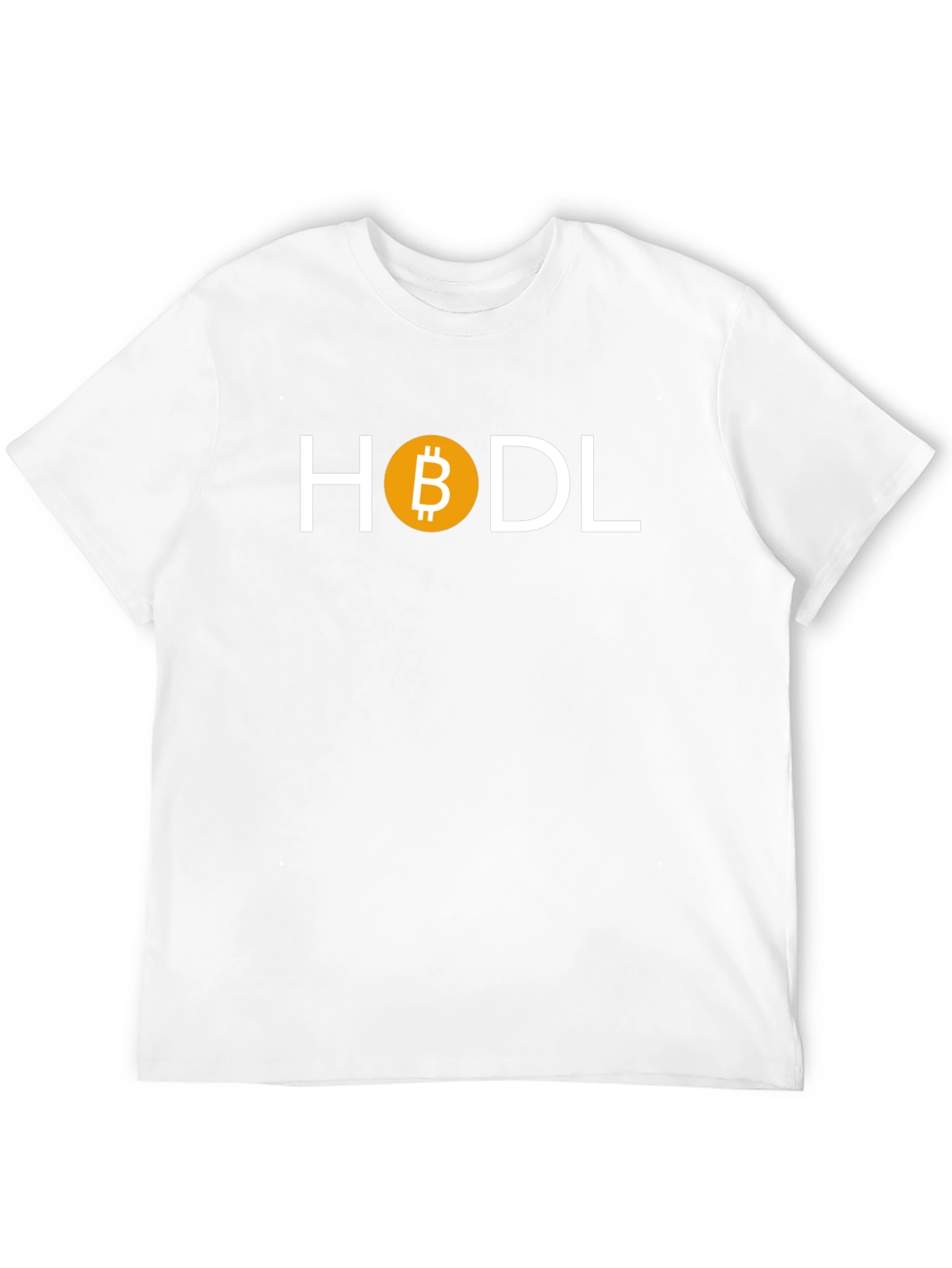 HODL Bitcoin Crypto T-Shirt - Black Cotton Blend