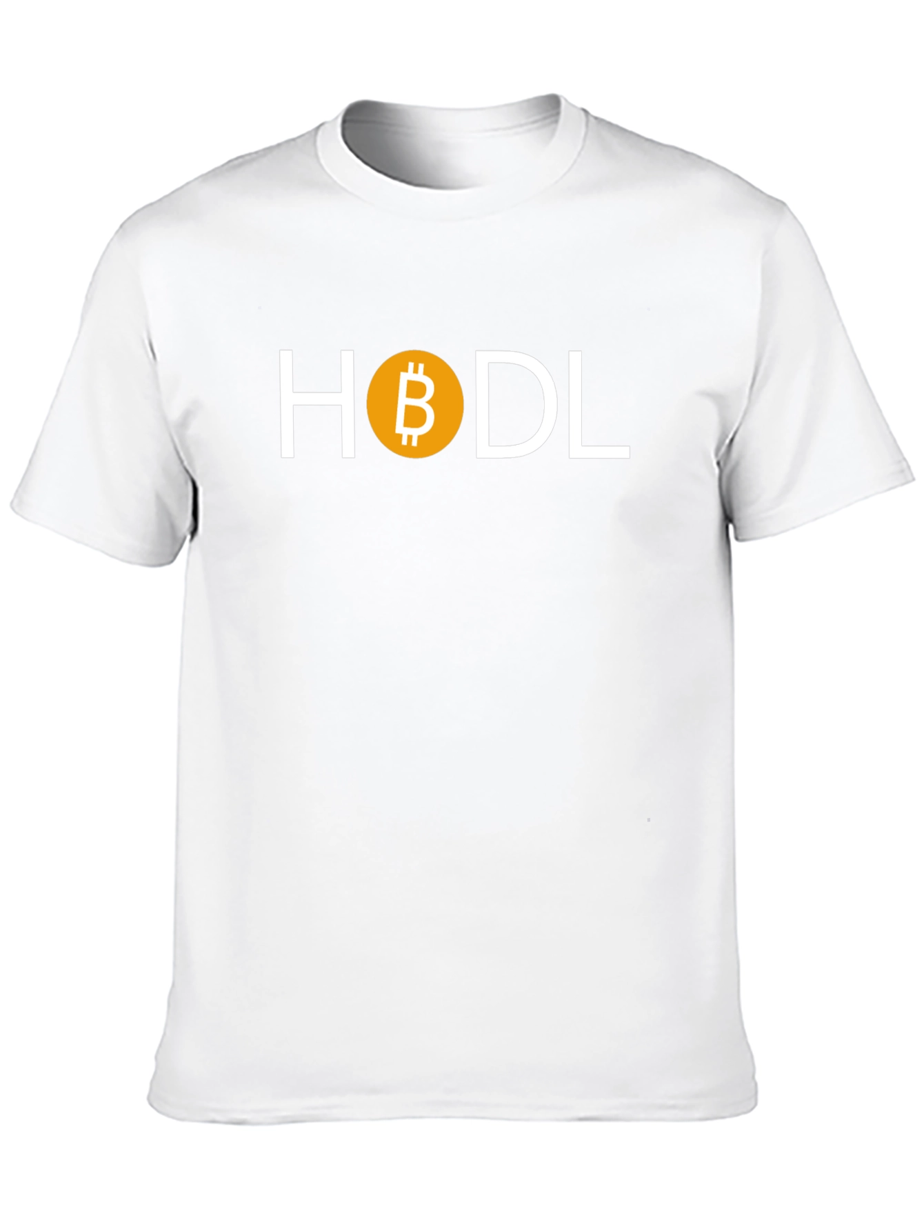 HODL Bitcoin Crypto T-Shirt - Black Cotton Blend