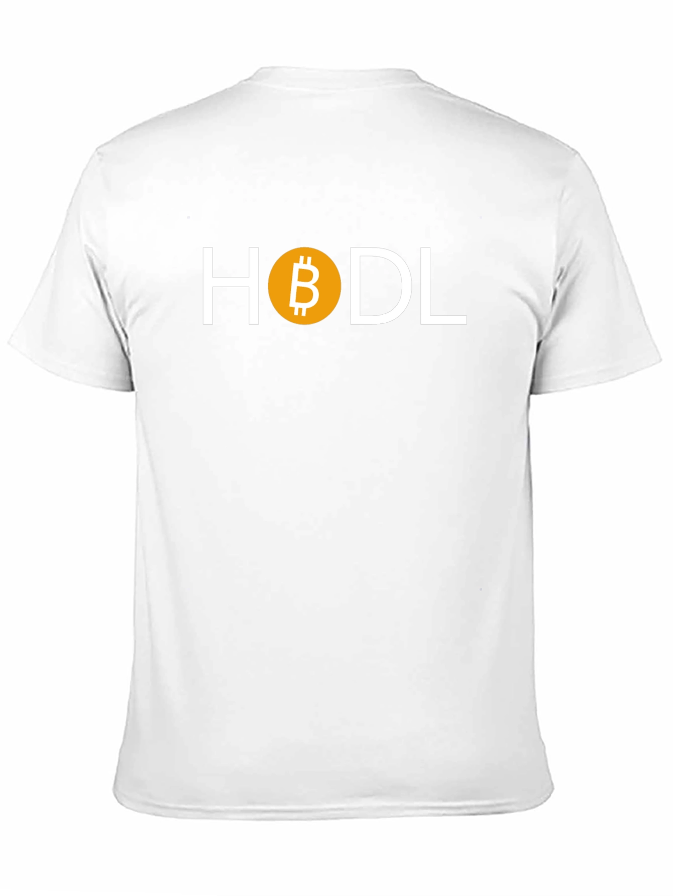HODL Bitcoin Crypto T-Shirt - Black Cotton Blend
