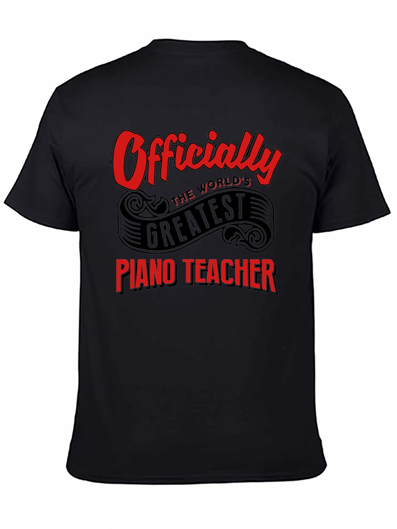 Worlds Greatest Piano Teacher Graphic Tee