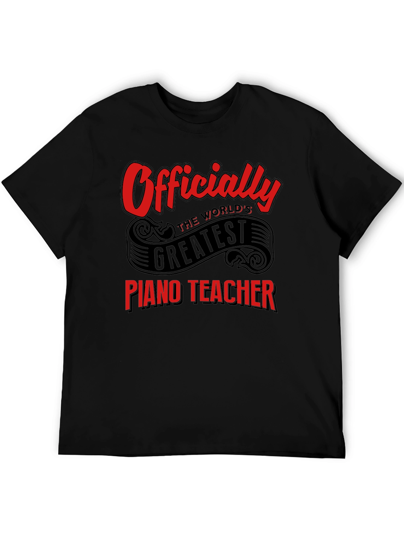 Worlds Greatest Piano Teacher Graphic Tee