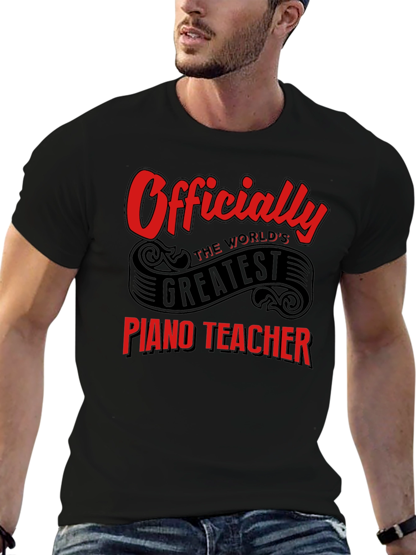 Worlds Greatest Piano Teacher Graphic Tee