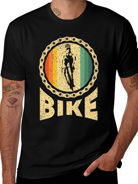 Vintage Bike Graphic Tee - Cyclist Apparel