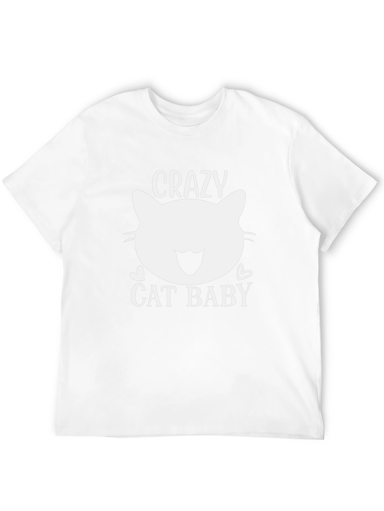 Crazy Cat Baby Graphic Tee - Unisex
