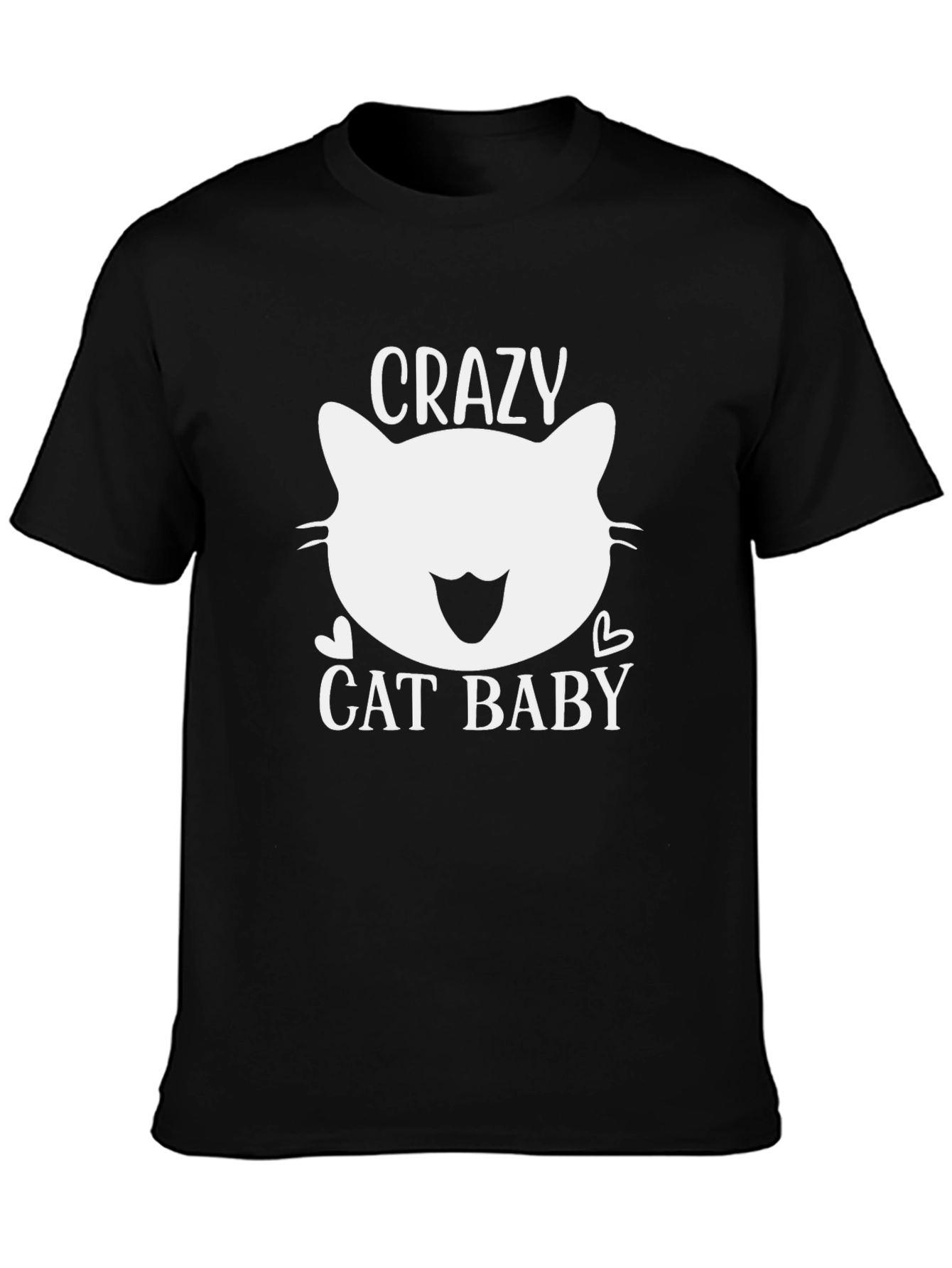 Crazy Cat Baby Graphic Tee - Unisex
