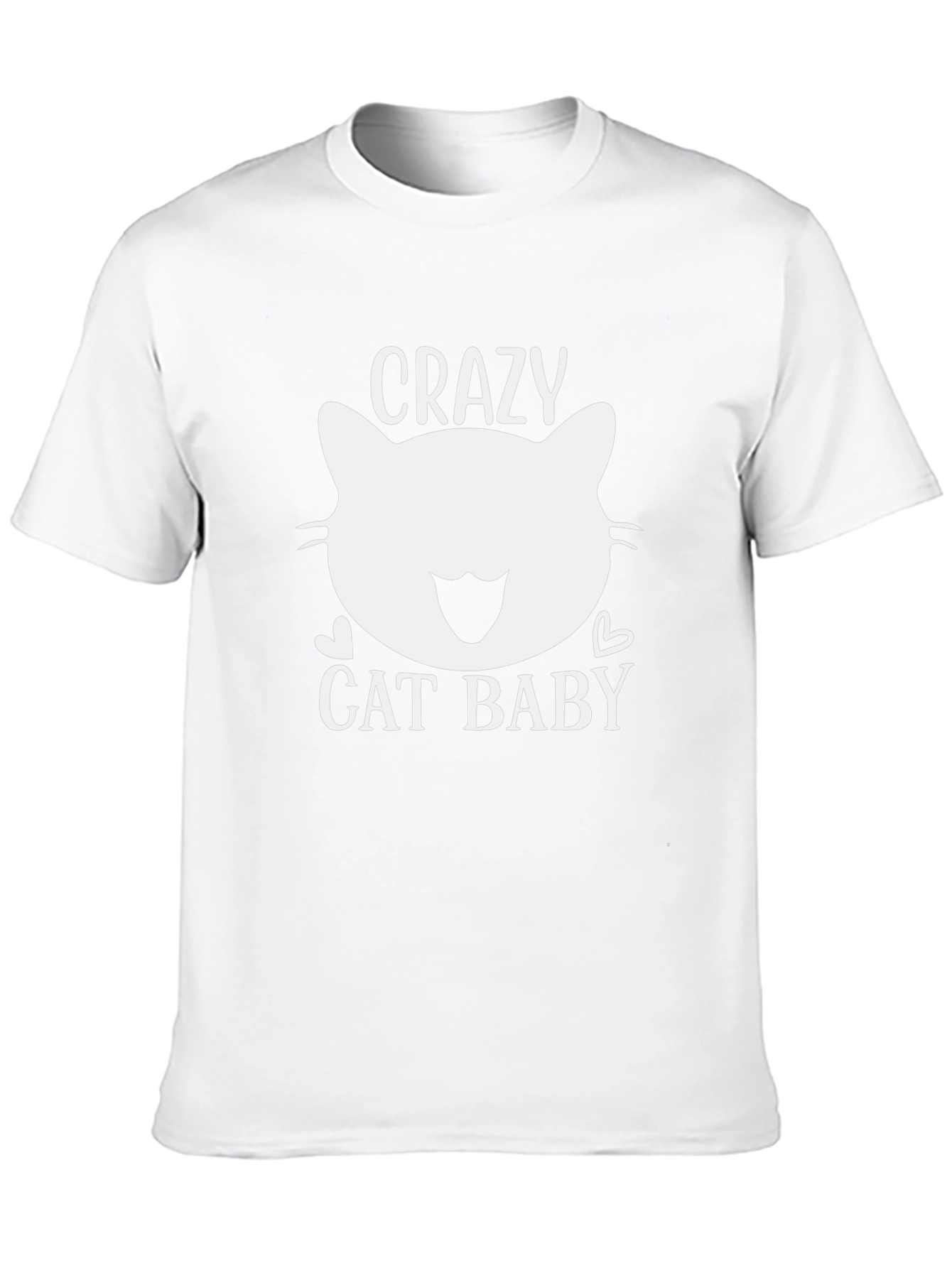 Crazy Cat Baby Graphic Tee - Unisex