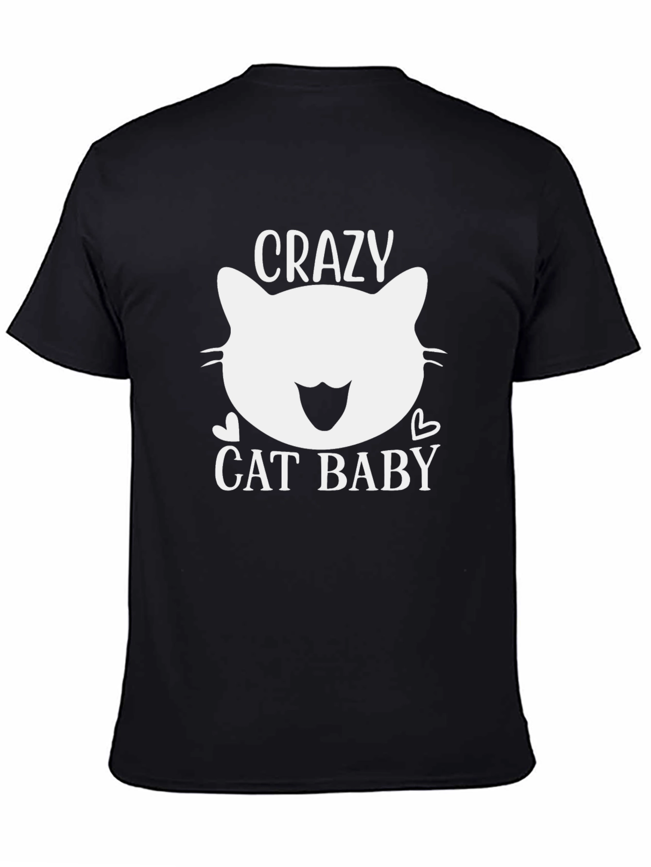 Crazy Cat Baby Graphic Tee - Unisex