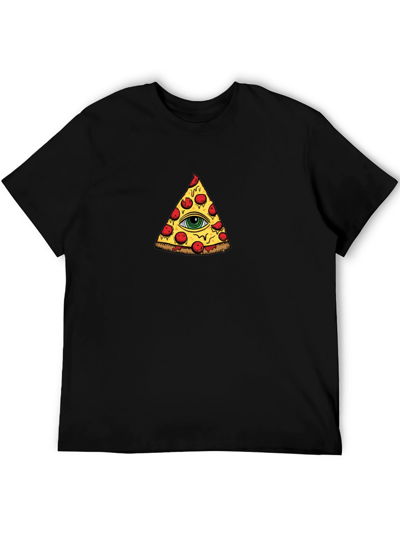 Pizza Illuminati T-Shirt - Eye See You!