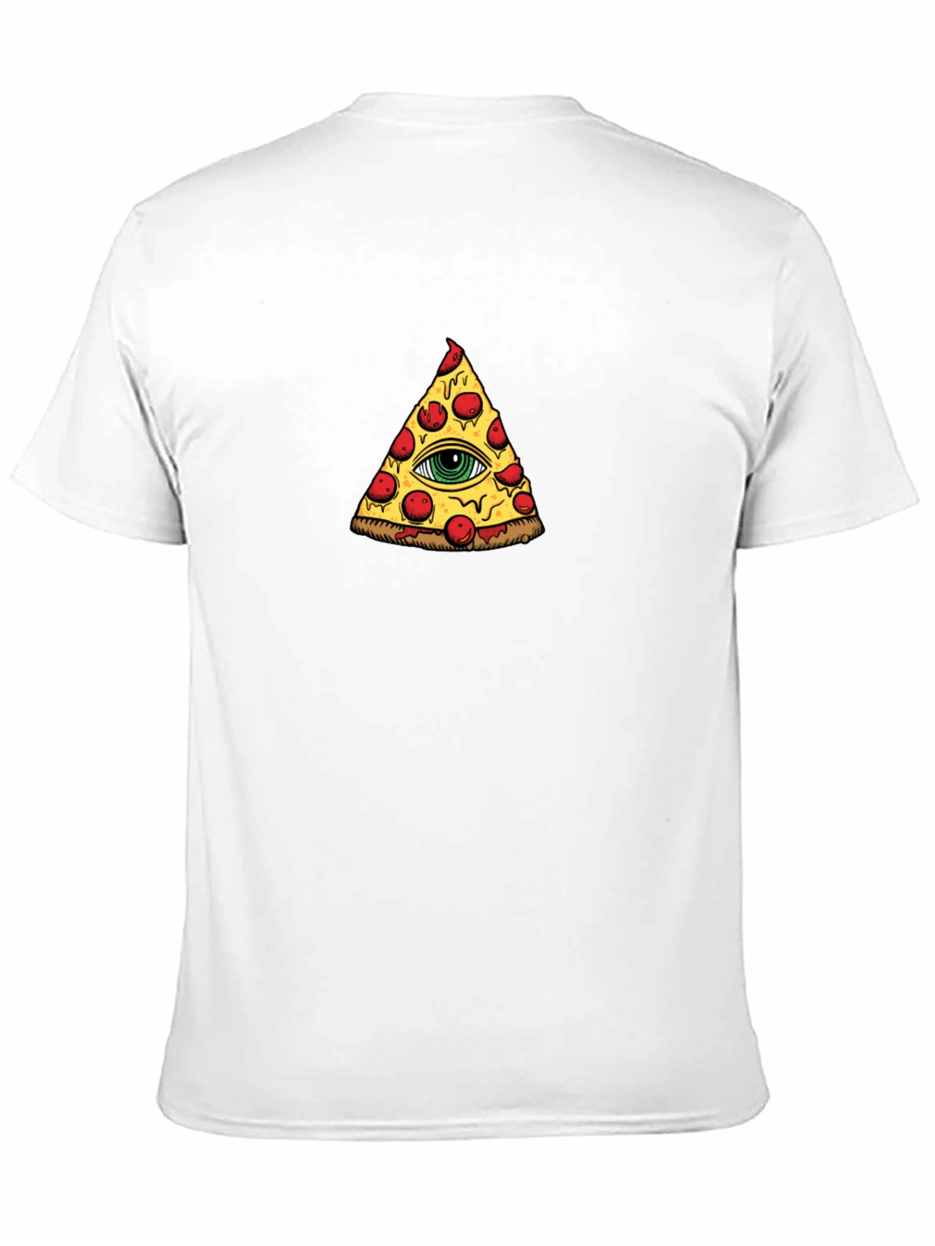 Pizza Illuminati T-Shirt - Eye See You!