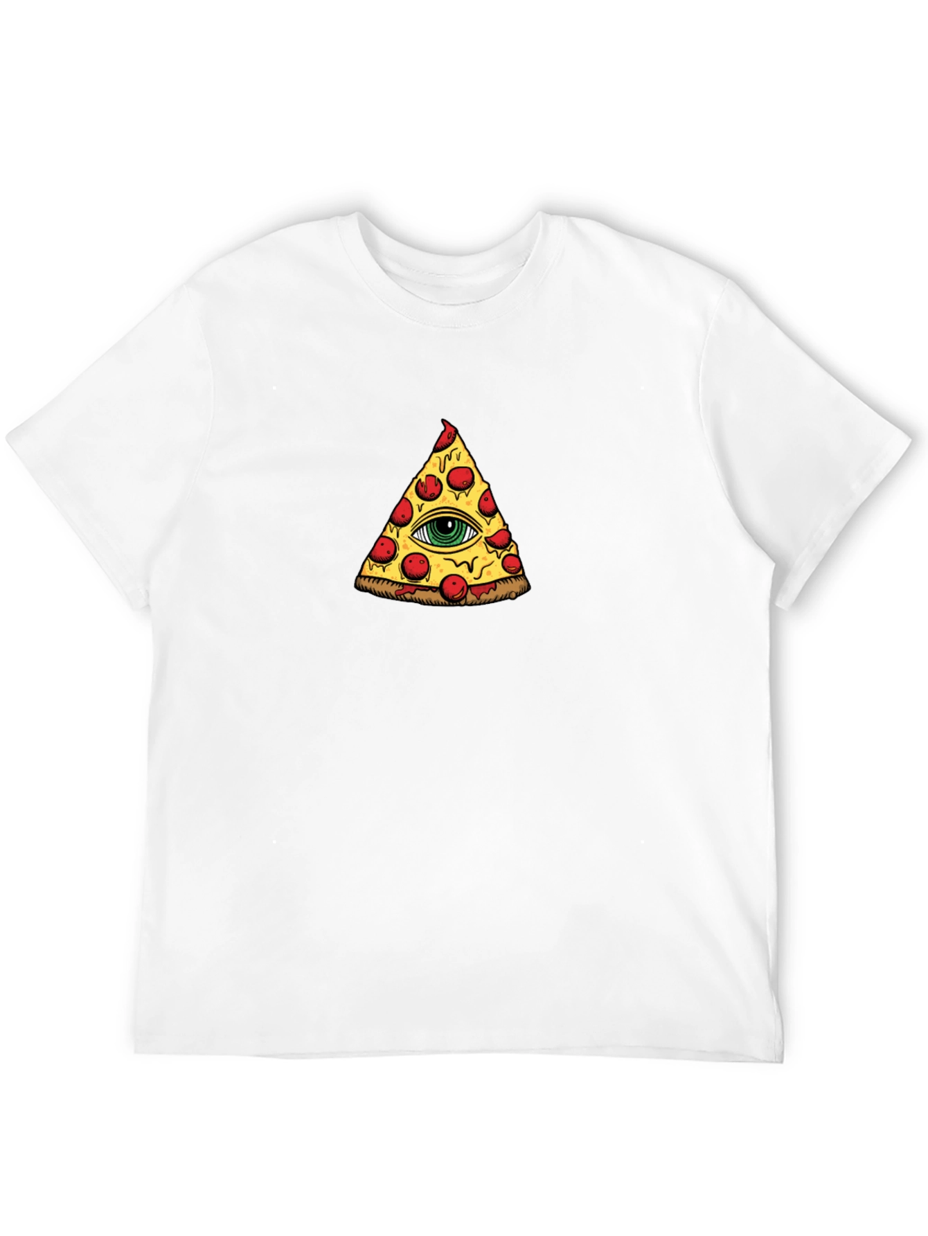 Pizza Illuminati T-Shirt - Eye See You!