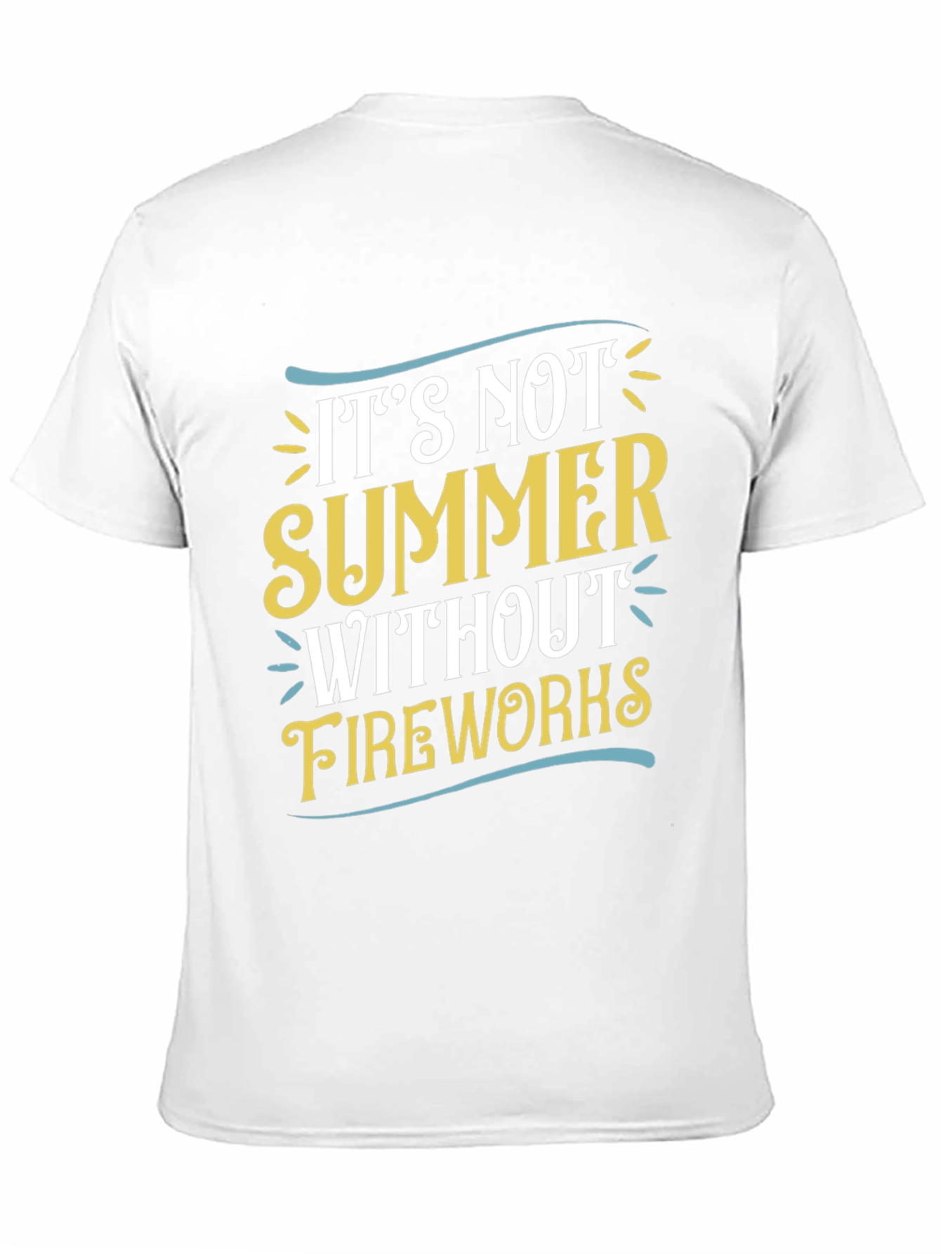 Summer Fireworks Graphic T-Shirt