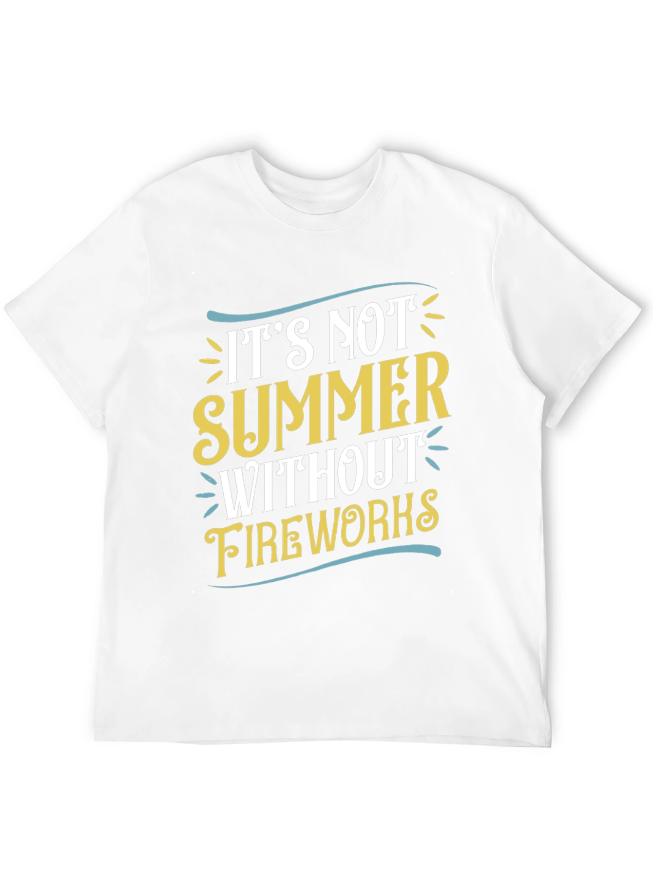 Summer Fireworks Graphic T-Shirt