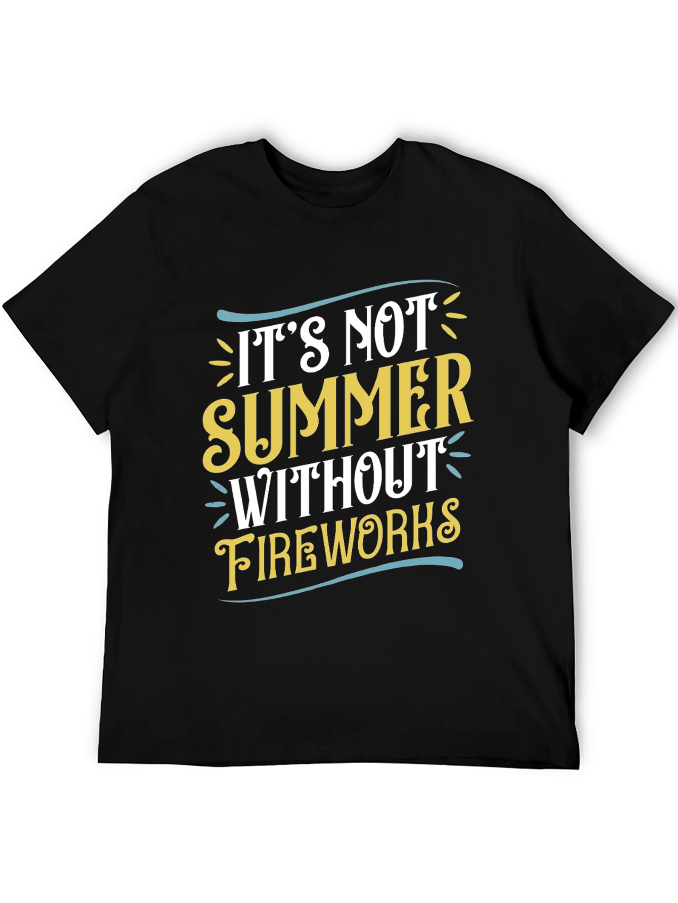 Summer Fireworks Graphic T-Shirt