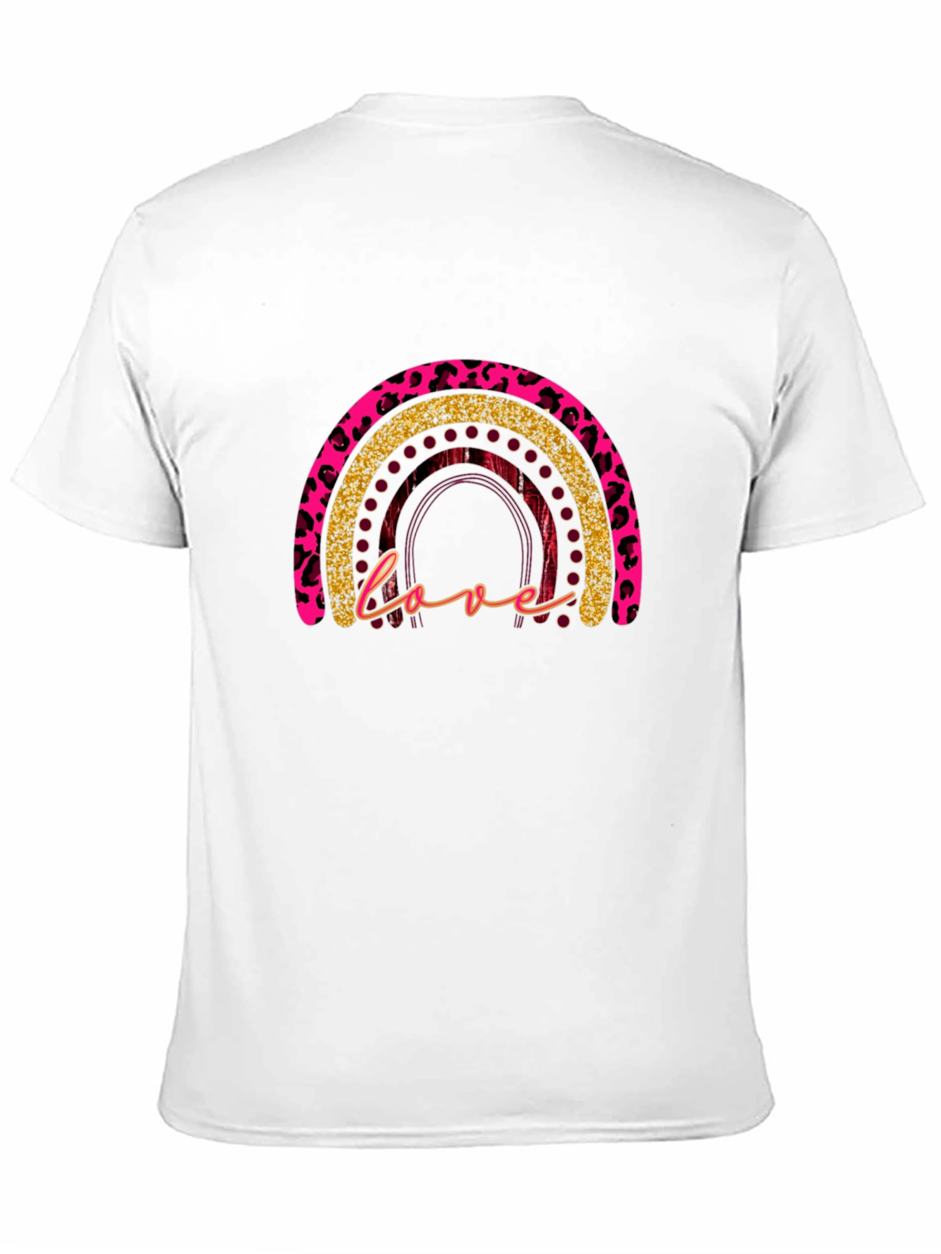 Leopard Rainbow Love T-Shirt