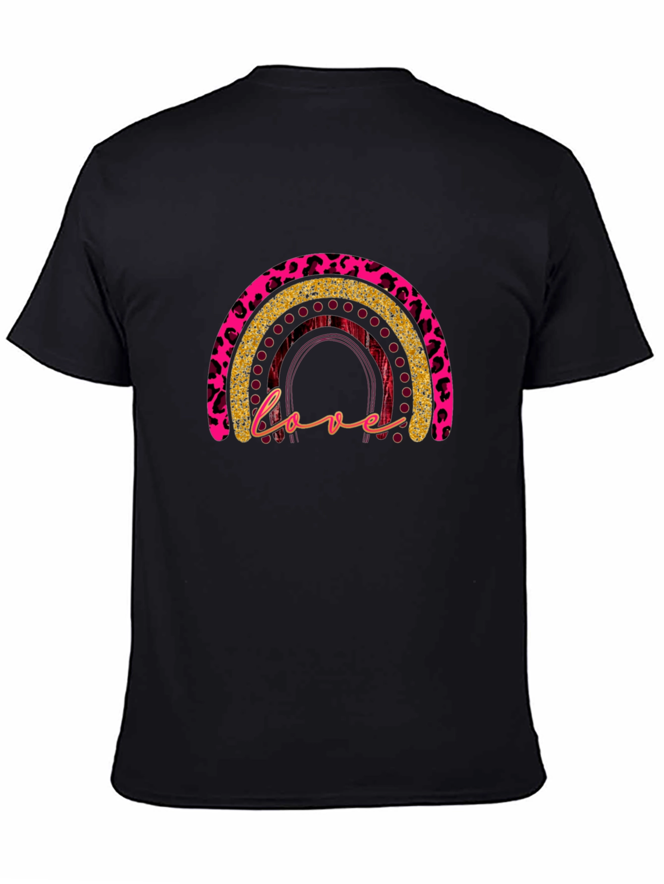 Leopard Rainbow Love T-Shirt