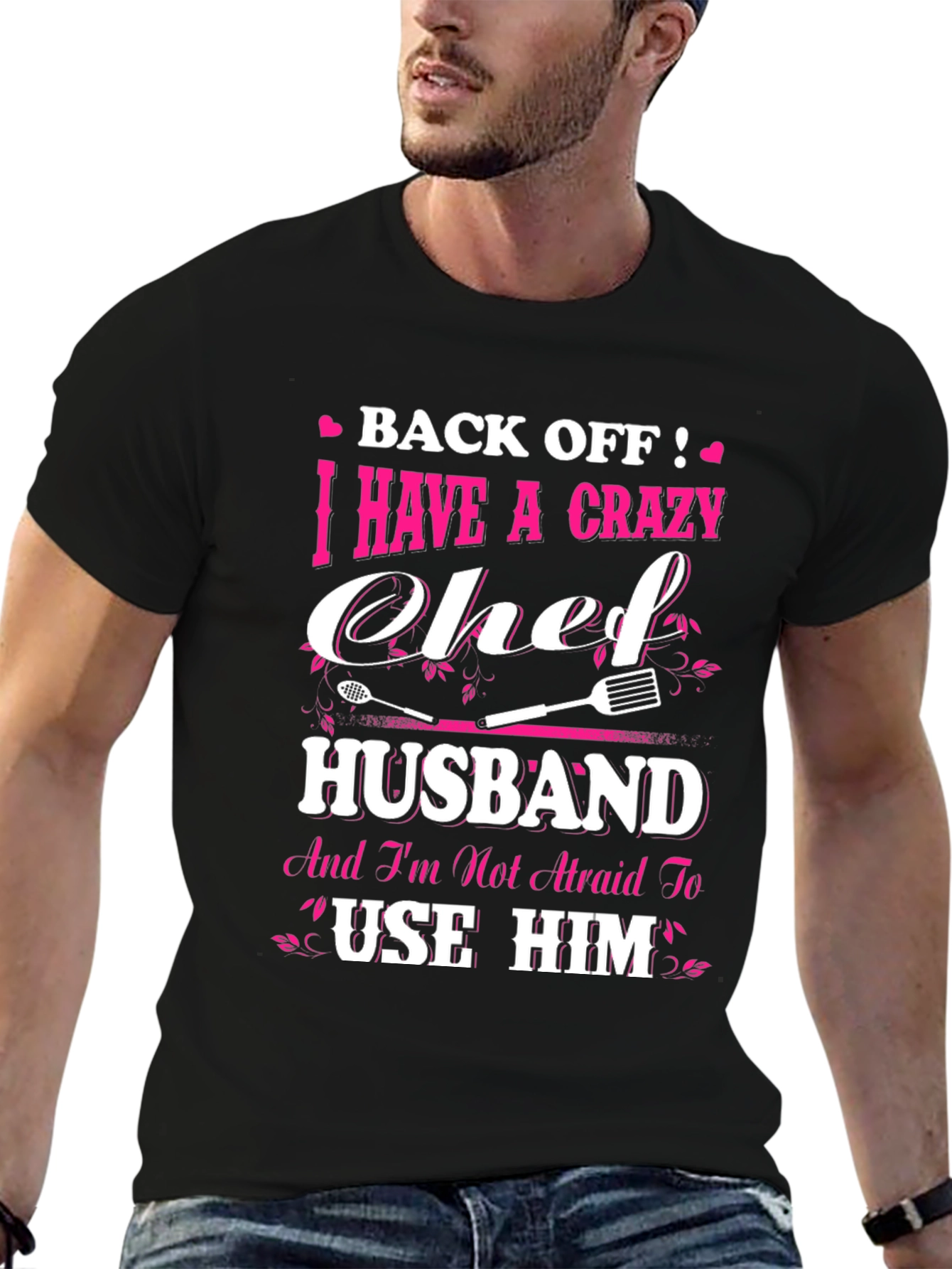 Crazy Chef Husband T-Shirt