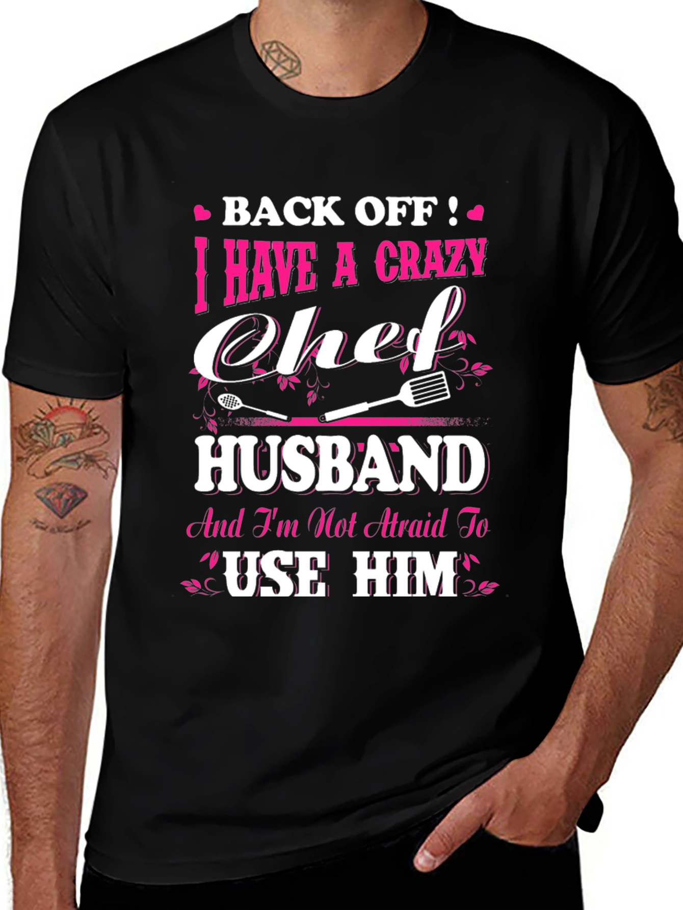 Crazy Chef Husband T-Shirt