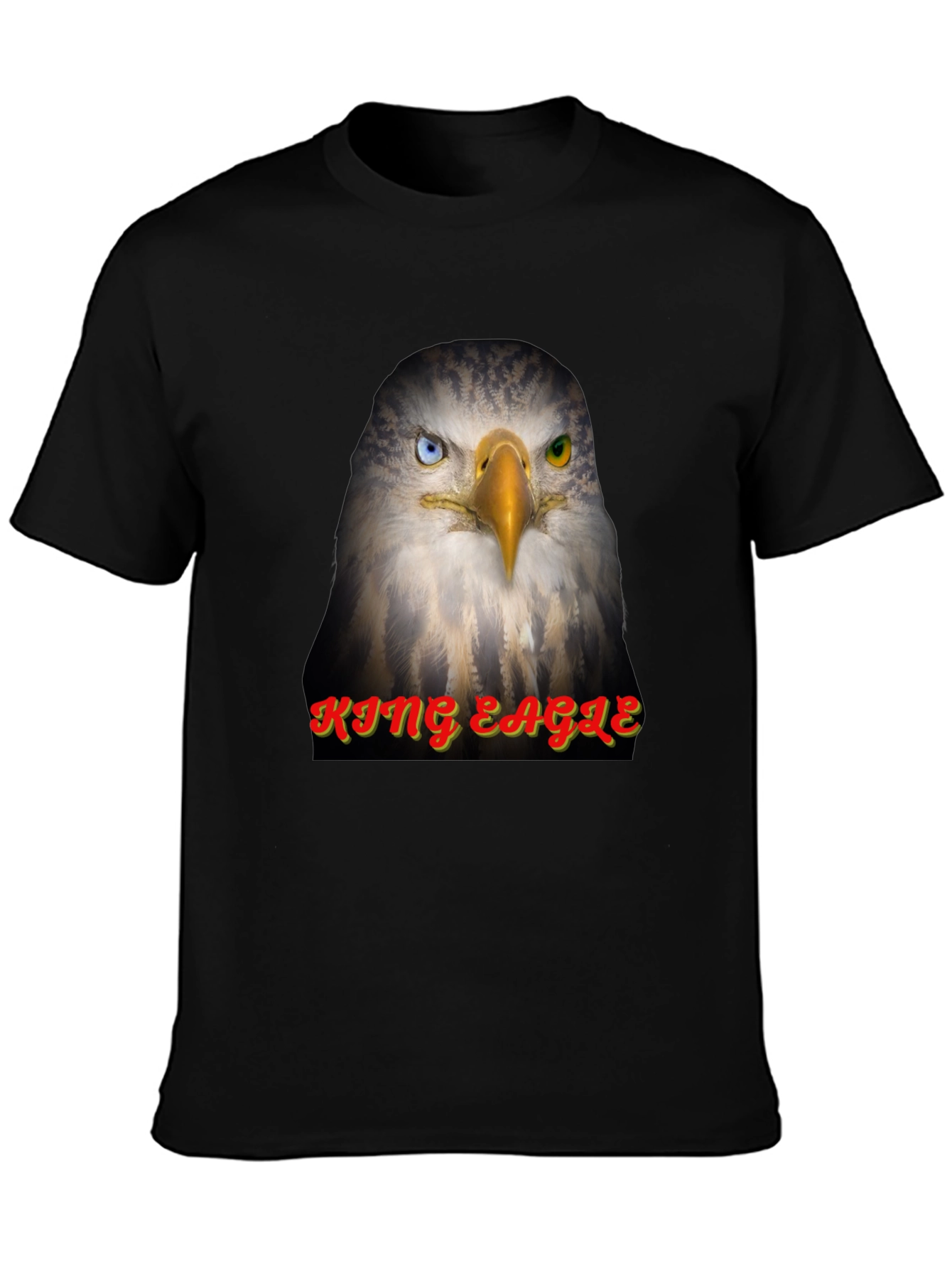King Eagle Graphic Tee - Stylish Unisex T-Shirt