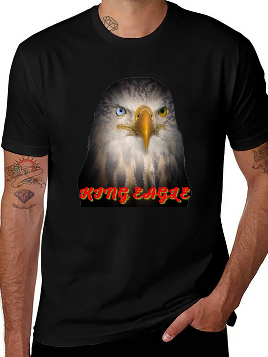 King Eagle Graphic Tee - Stylish Unisex T-Shirt