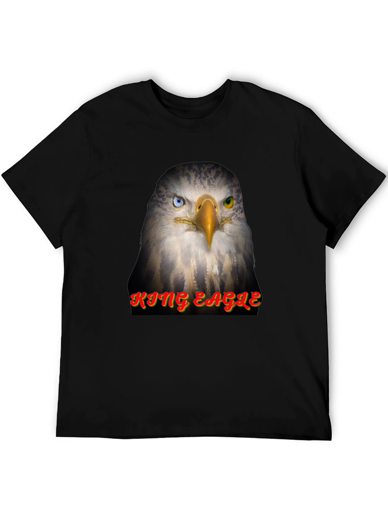 King Eagle Graphic Tee - Stylish Unisex T-Shirt