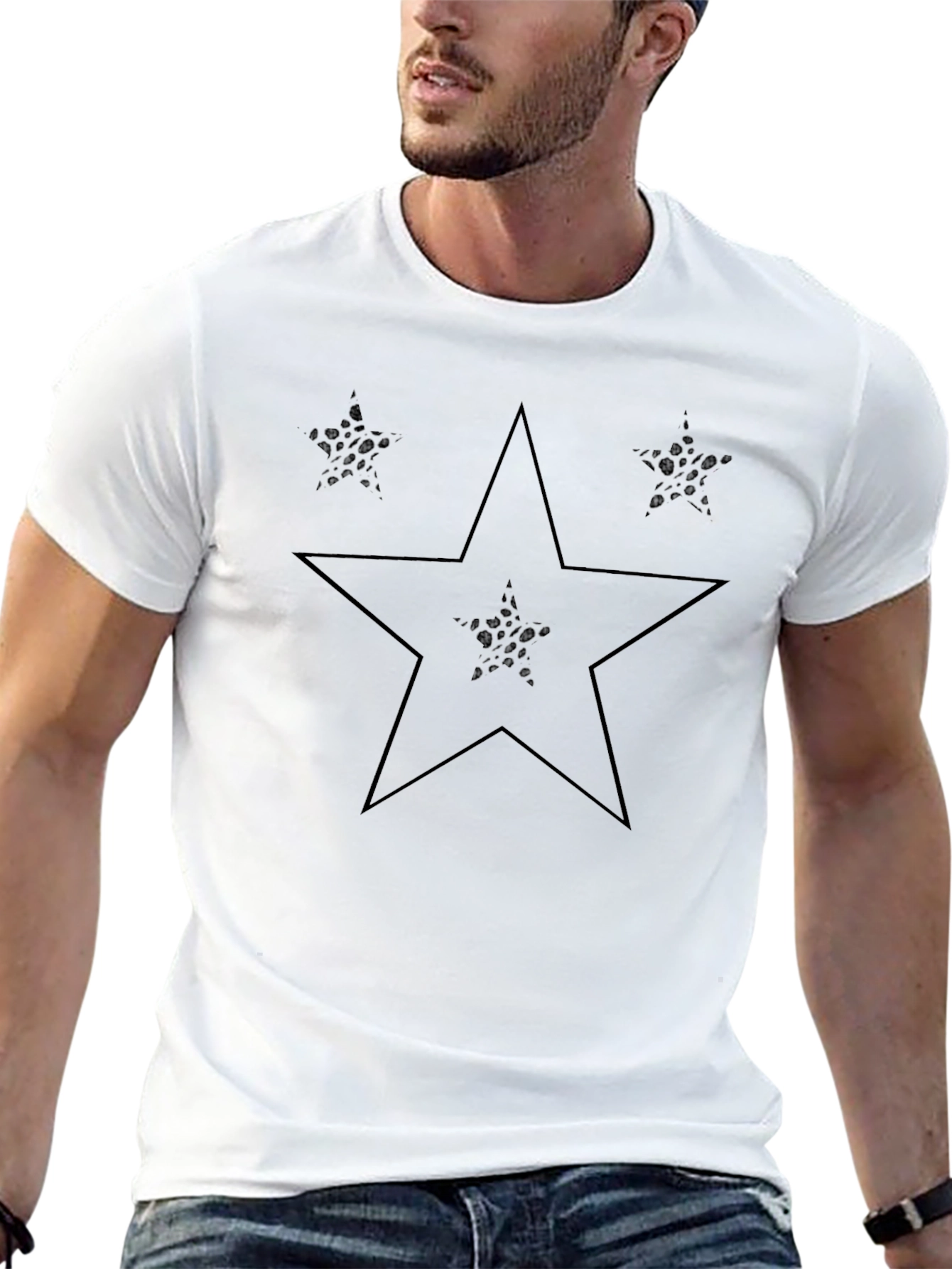 Star Graphic Black T-Shirt