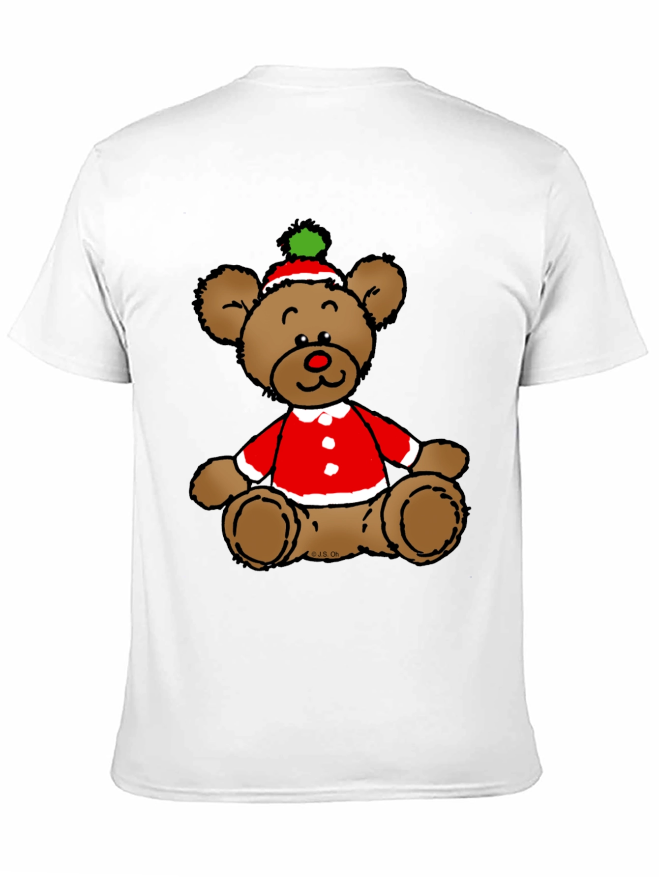 Christmas Teddy Bear Graphic Tee