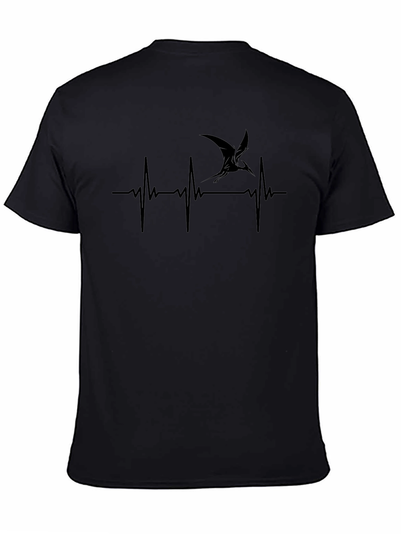 Pterodactyl Heartbeat T-Shirt - Prehistoric Pulse