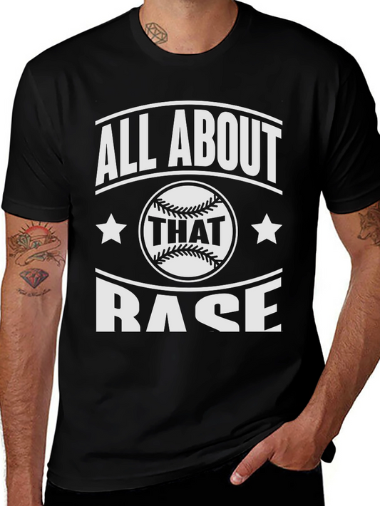 All About That Base Baseball Graphic Tee