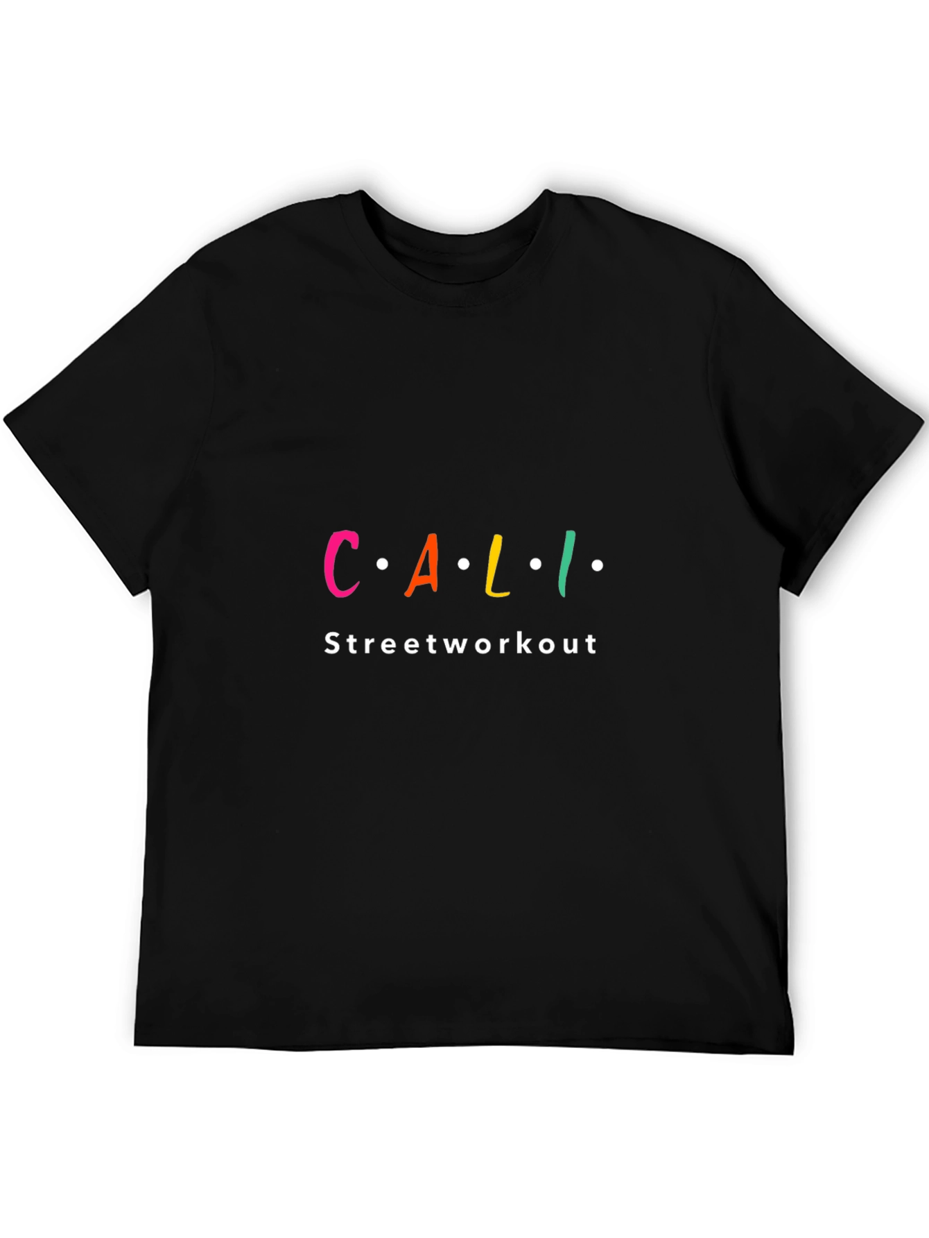 Cali Streetworkout Graphic Tee - Black