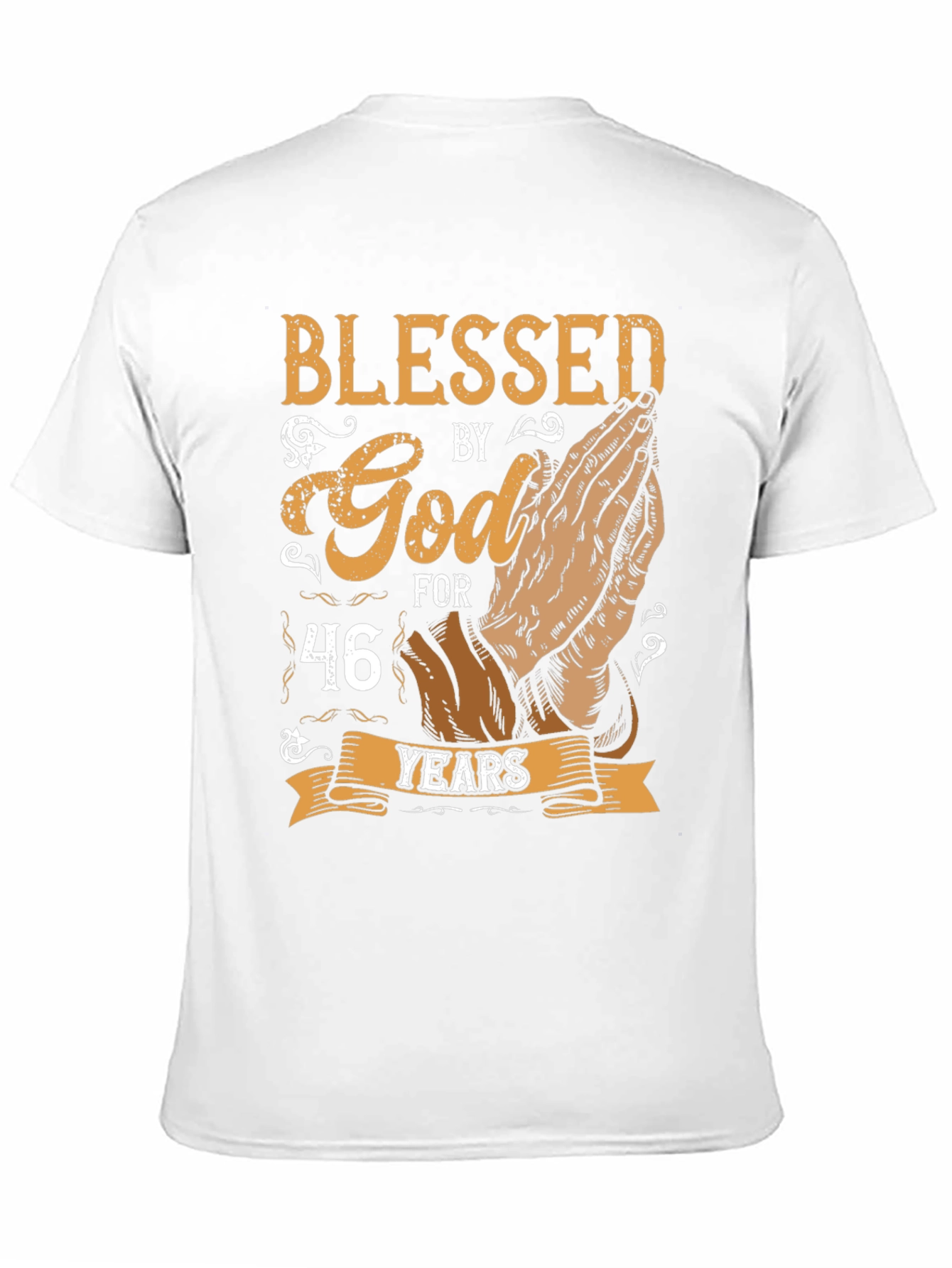 Blessed by God T-shirt - 46 Years