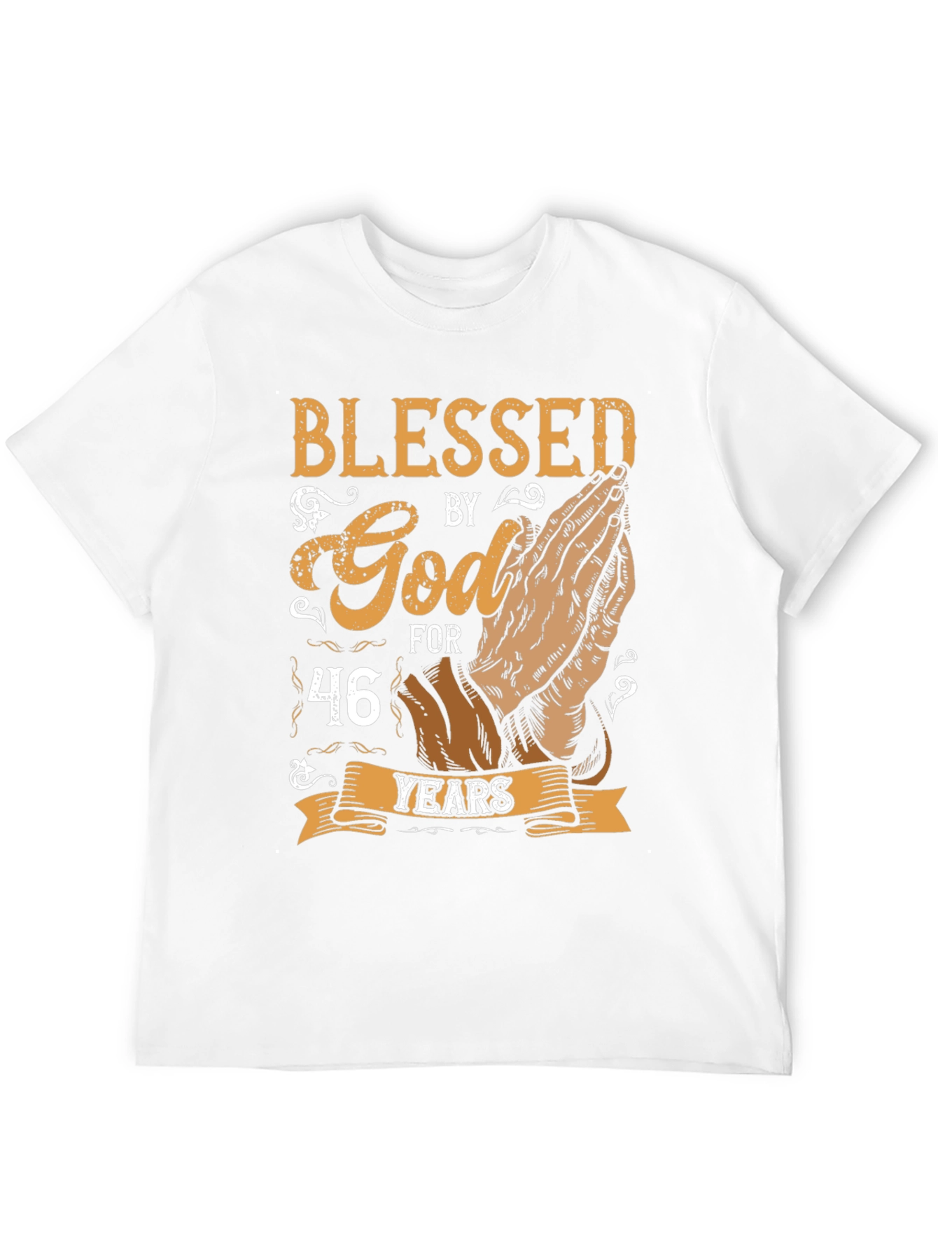 Blessed by God T-shirt - 46 Years