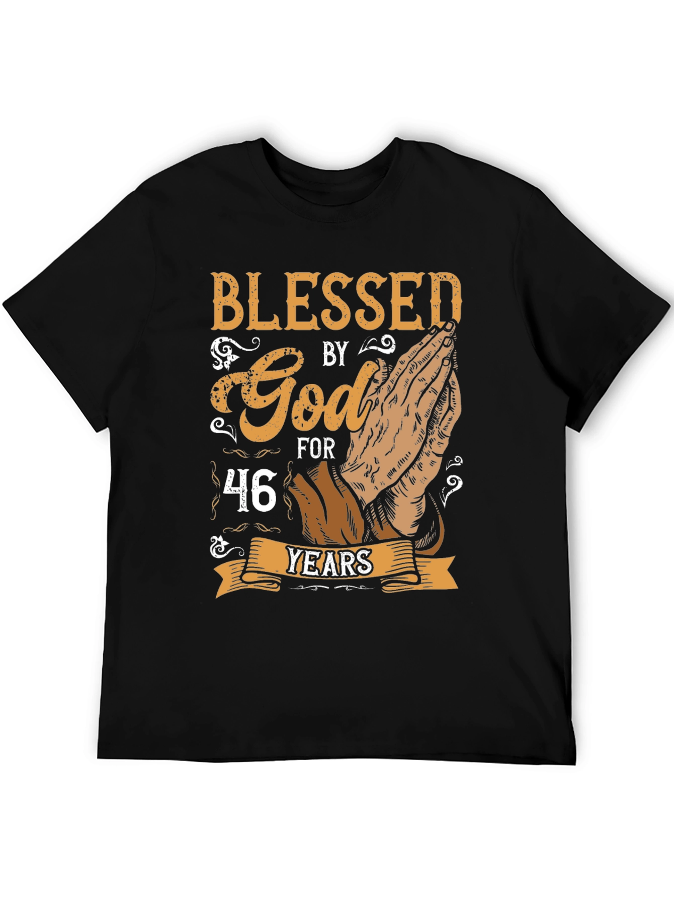 Blessed by God T-shirt - 46 Years