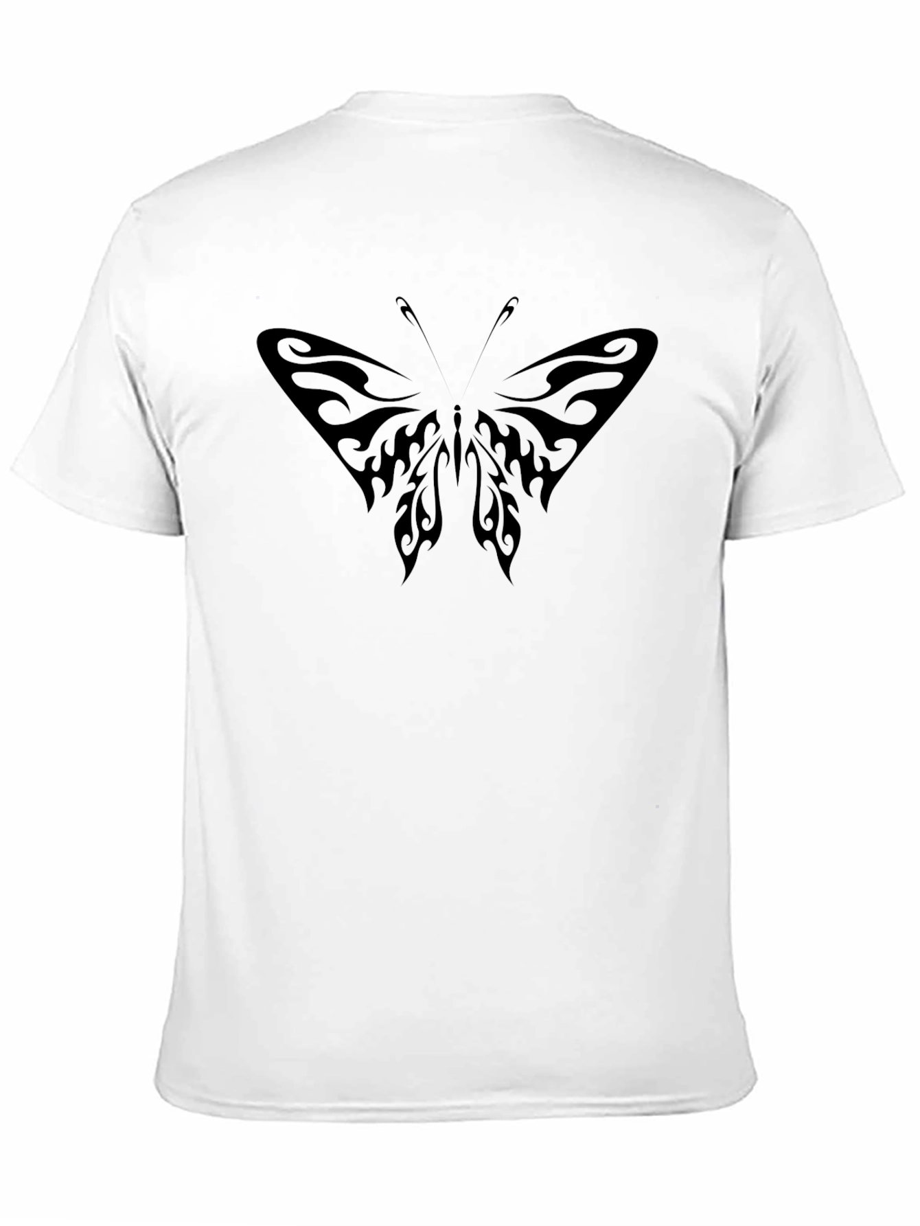 Black Butterfly Graphic Tee - Mens