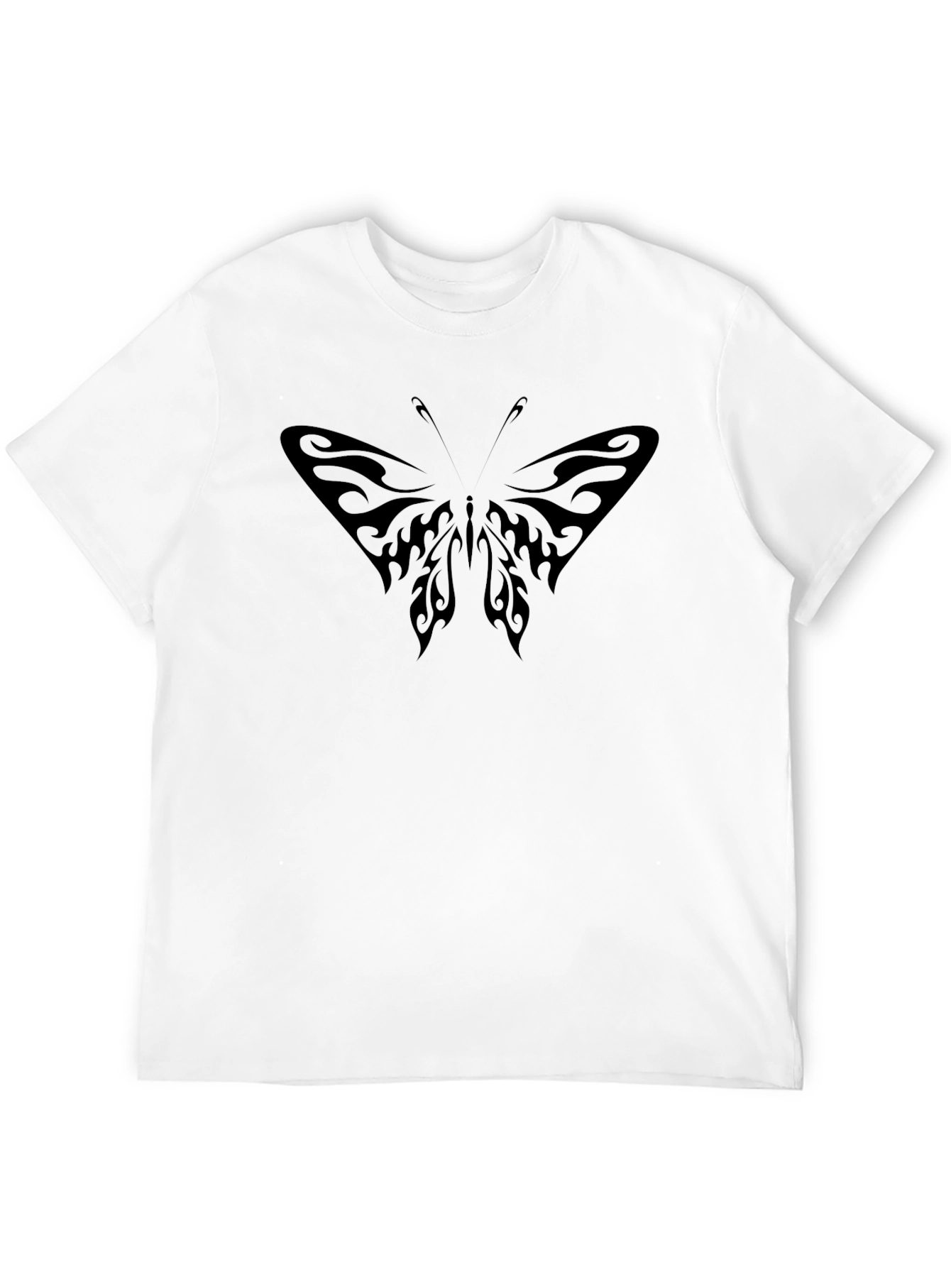 Black Butterfly Graphic Tee - Mens