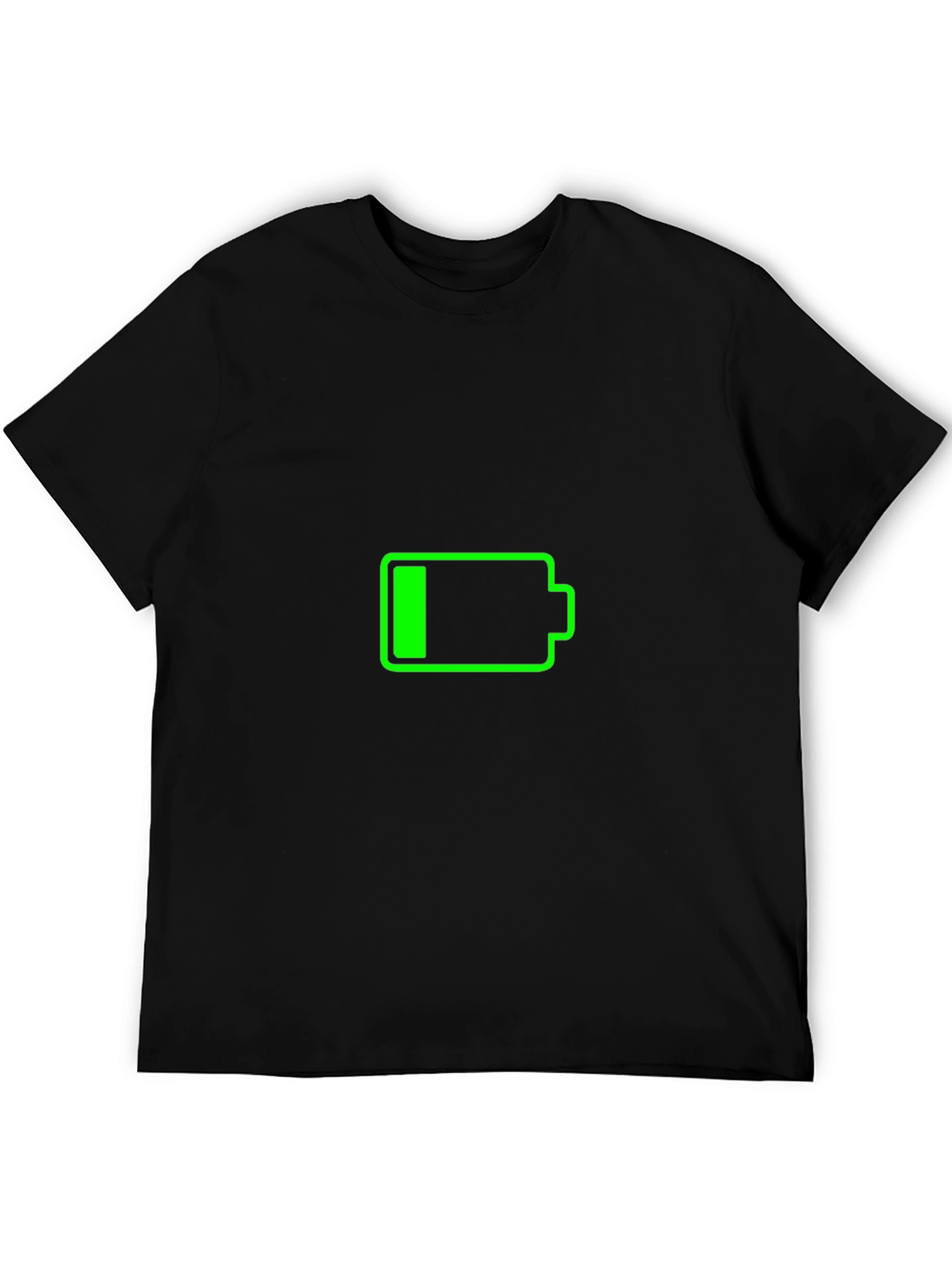 Low Battery Graphic T-Shirt - Recharge Your Style!