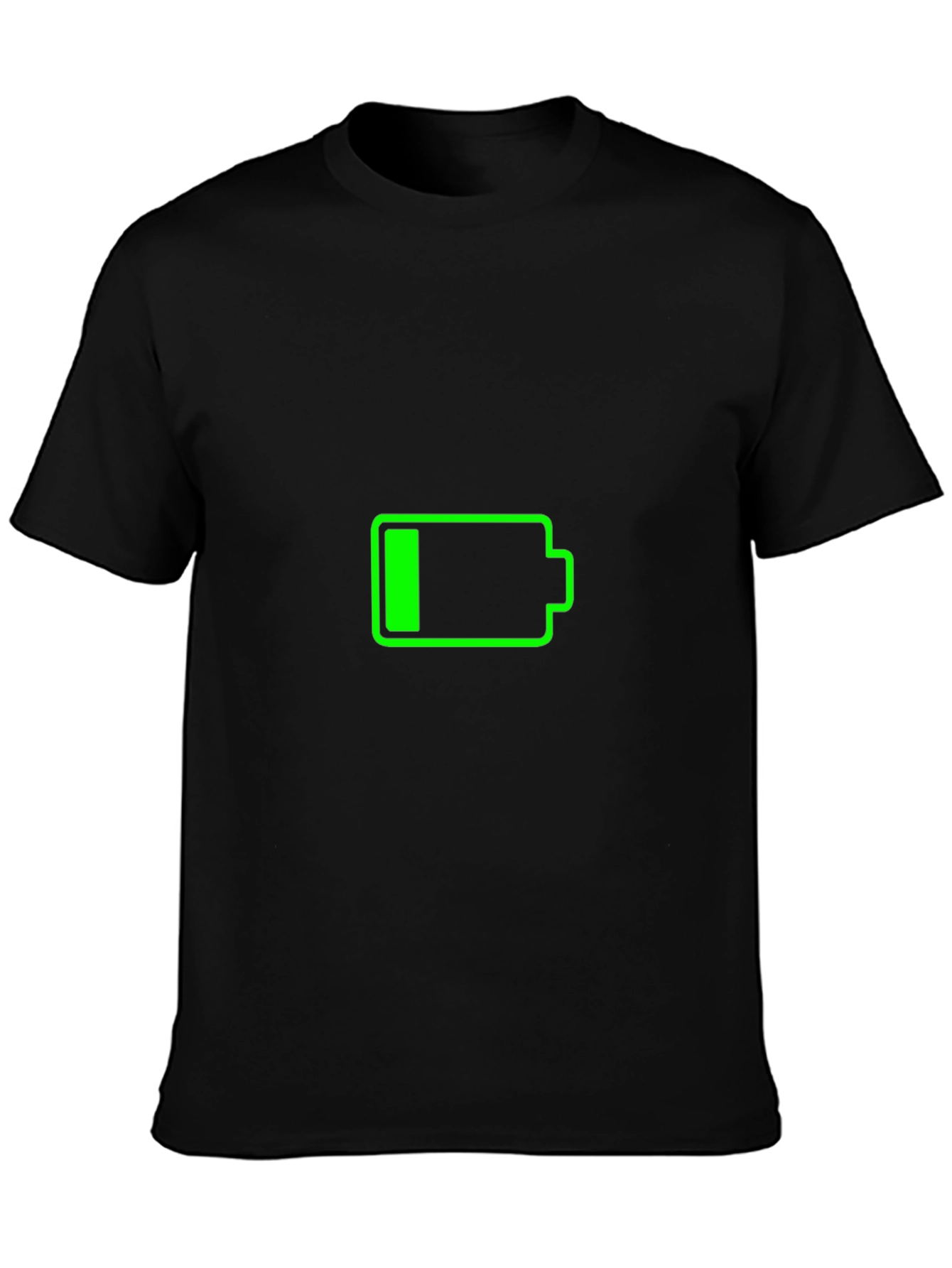 Low Battery Graphic T-Shirt - Recharge Your Style!