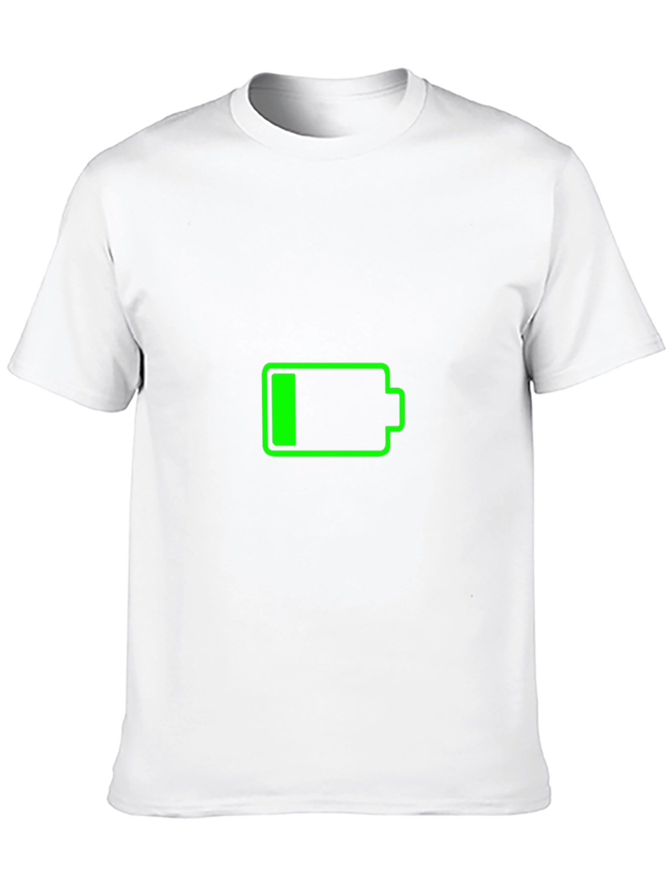 Low Battery Graphic T-Shirt - Recharge Your Style!