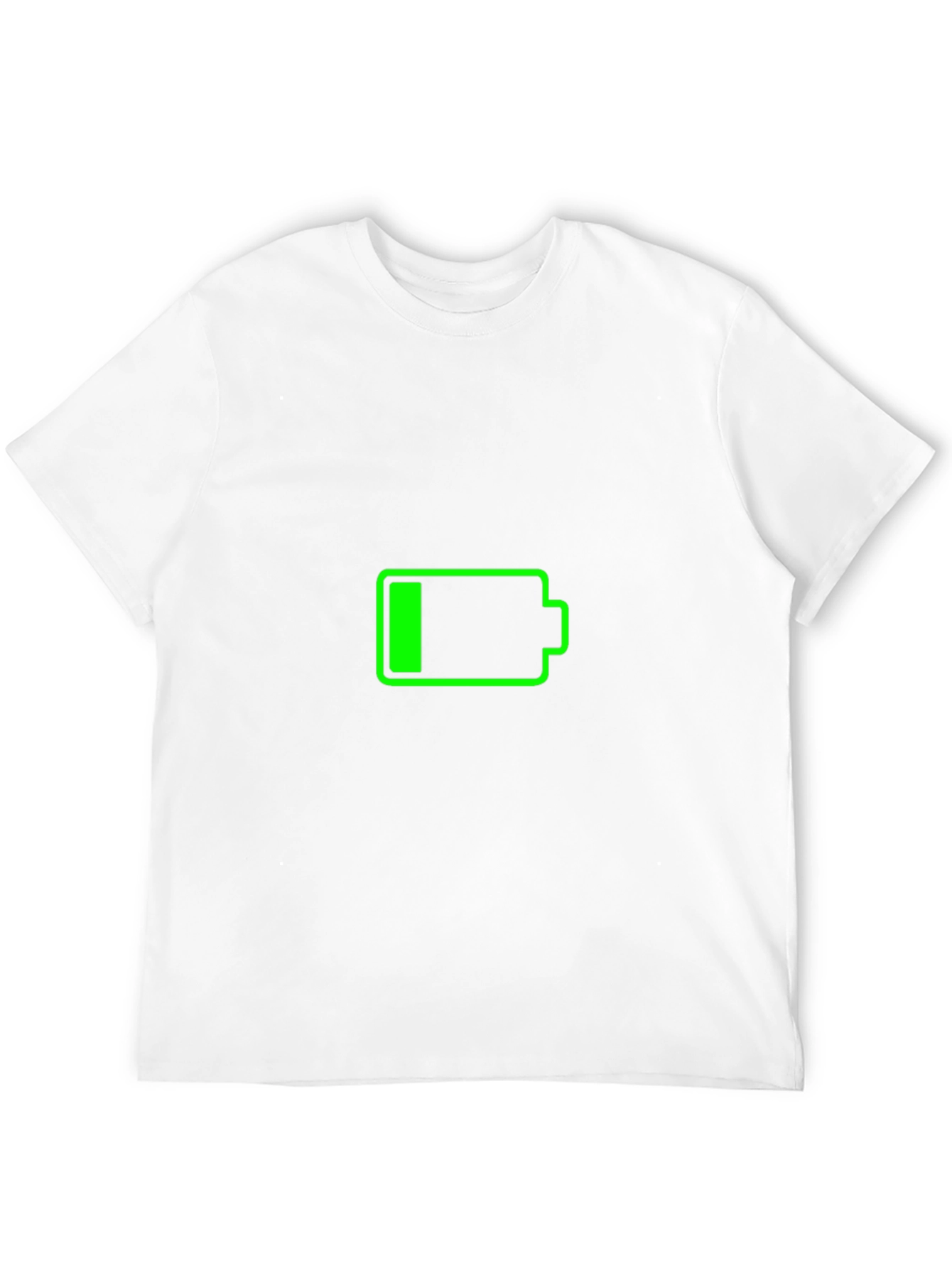 Low Battery Graphic T-Shirt - Recharge Your Style!