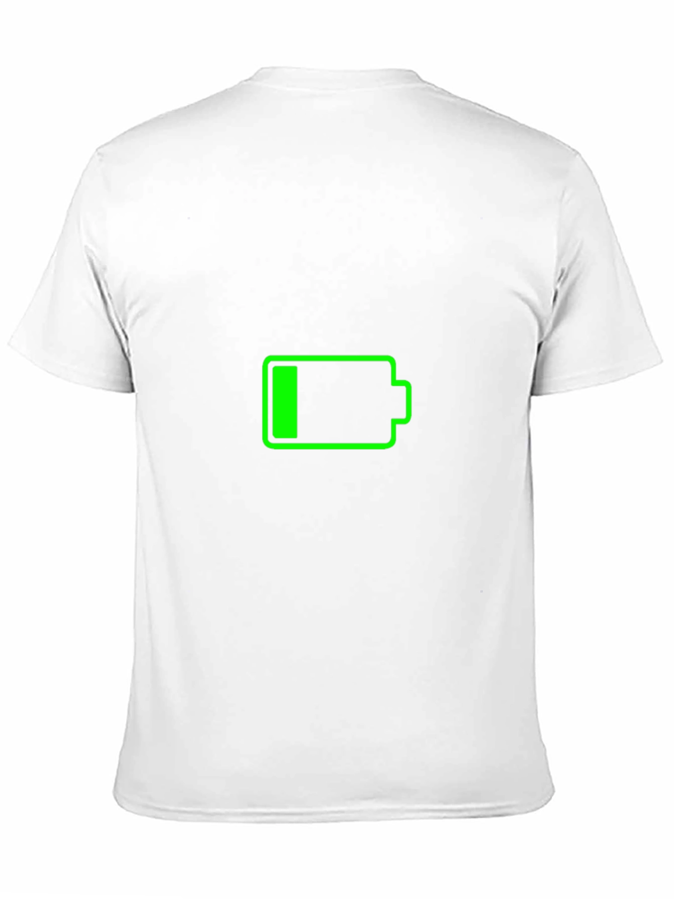Low Battery Graphic T-Shirt - Recharge Your Style!