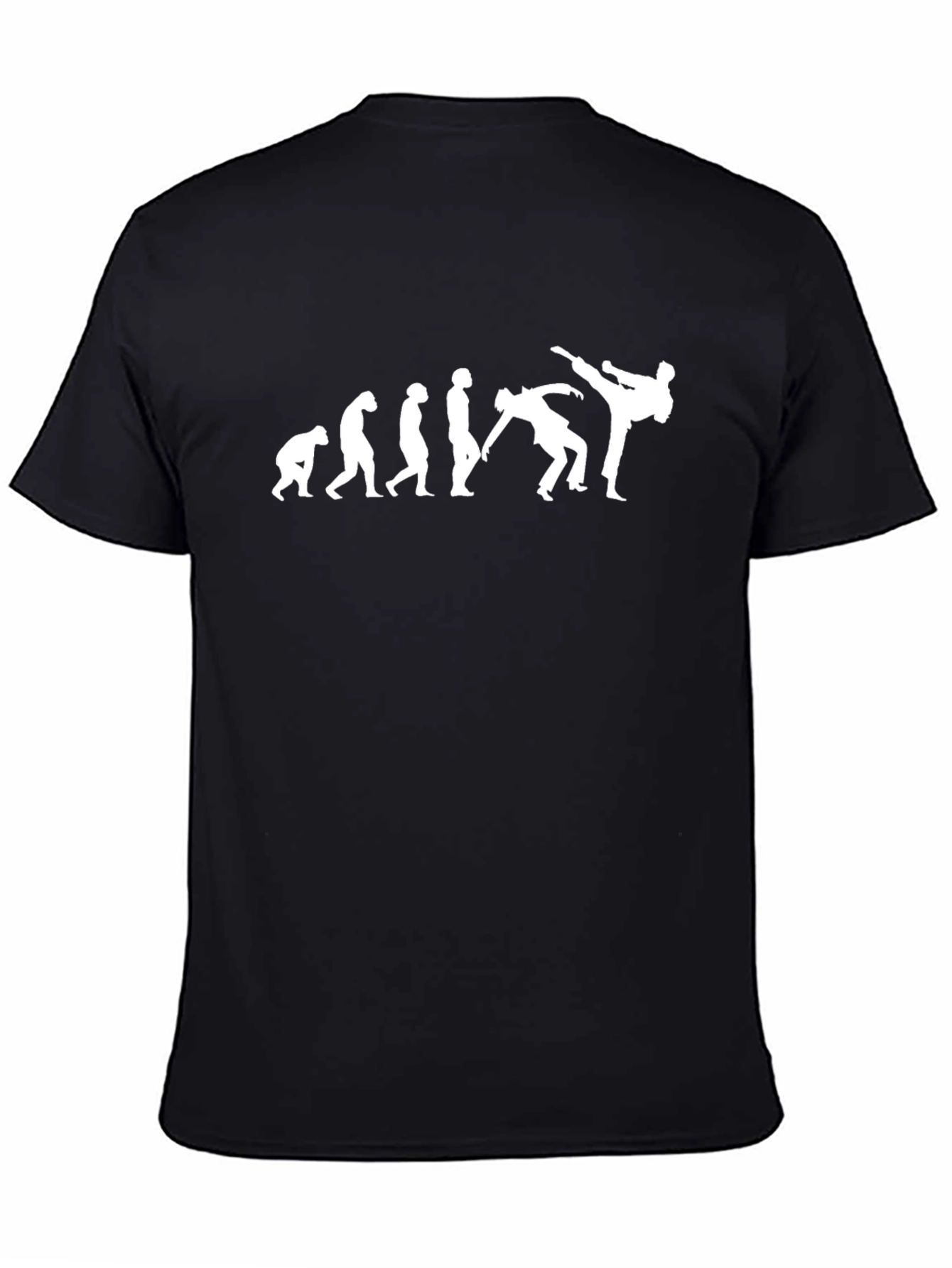 Evolution of Karate Black T-Shirt