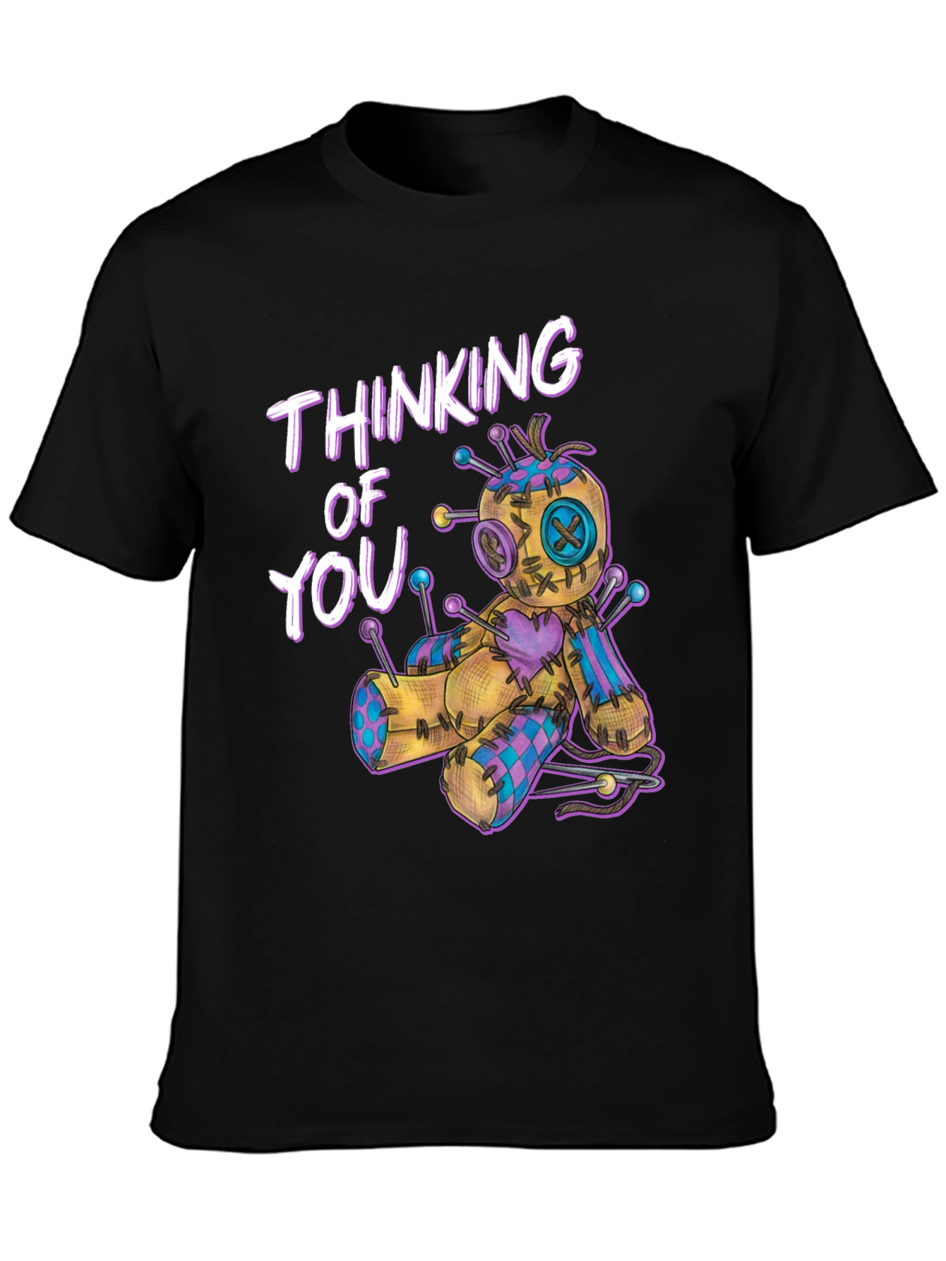 Thinking of You Voodoo Doll T-Shirt