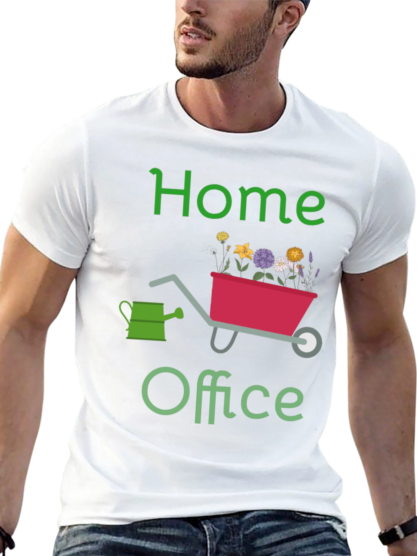 Home Office Gardening T-Shirt