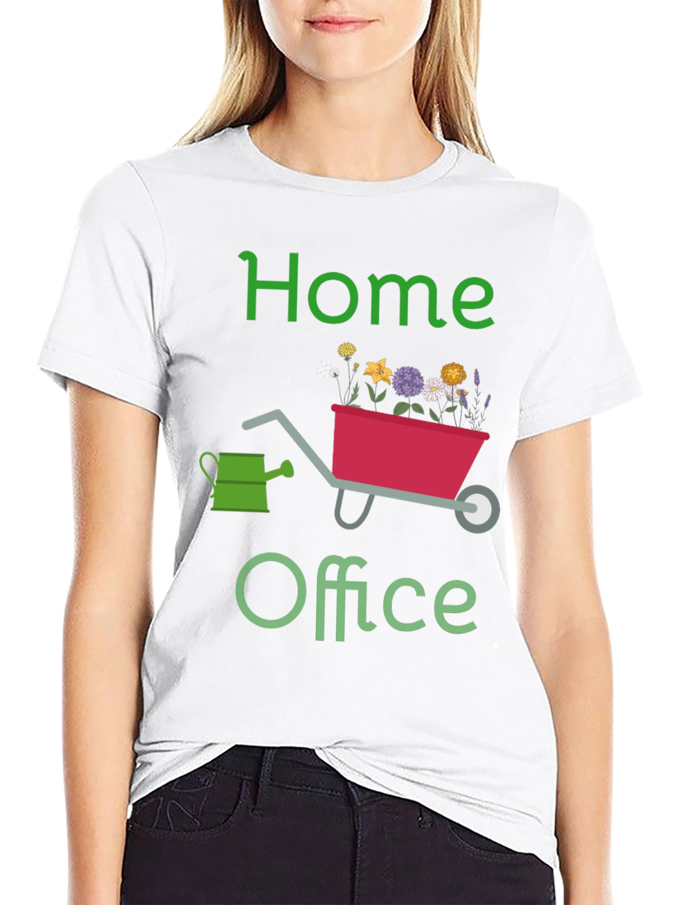 Home Office Gardening T-Shirt