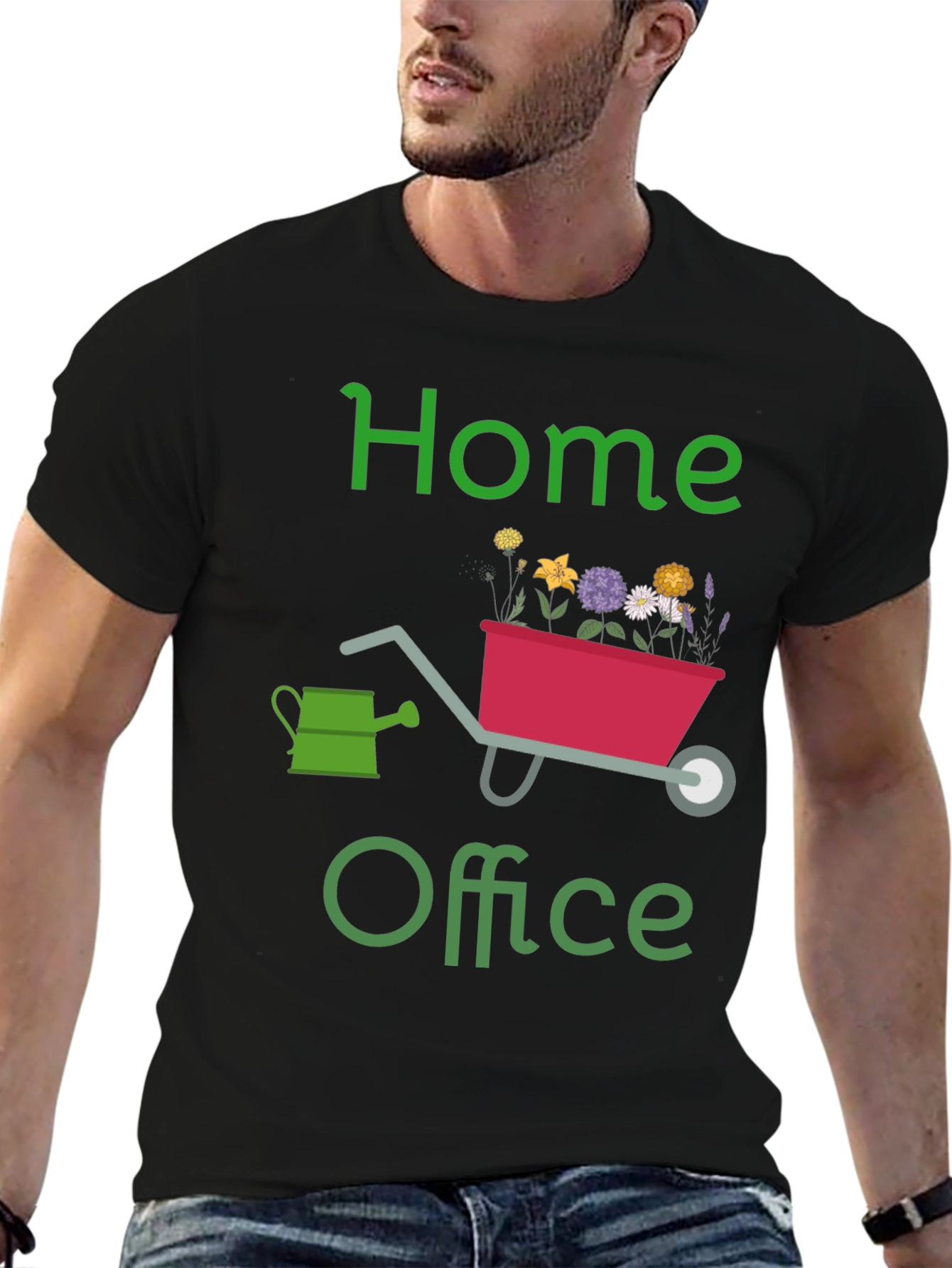 Home Office Gardening T-Shirt