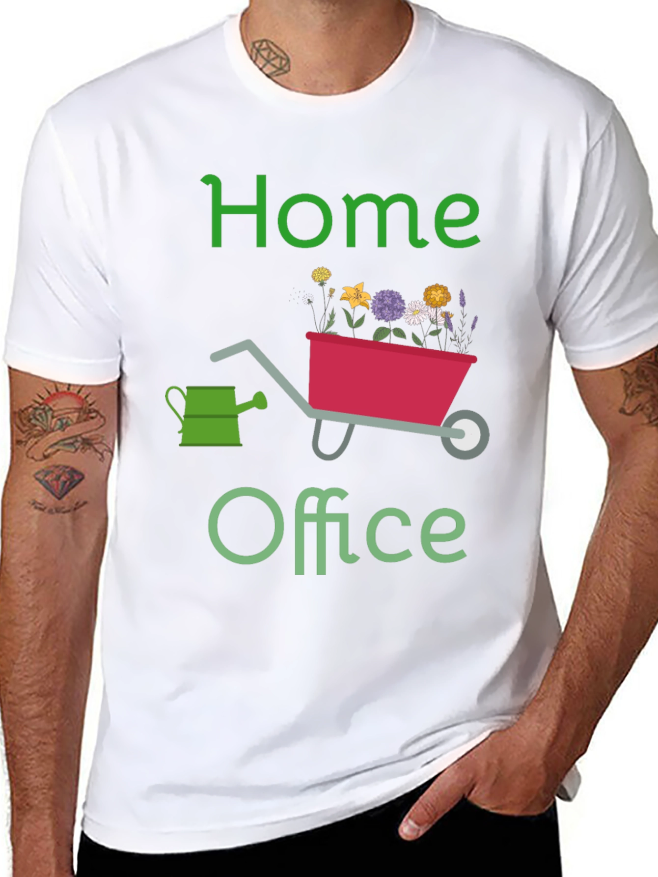 Home Office Gardening T-Shirt