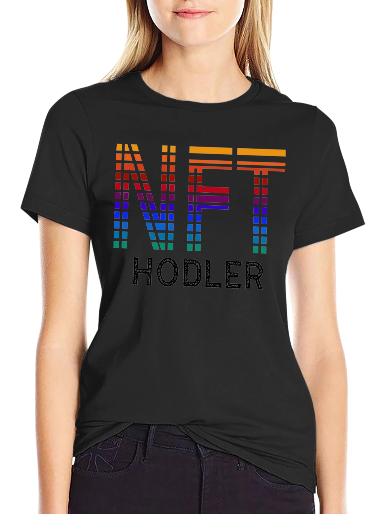 NFT Hodler T-Shirt - Crypto Art Enthusiast Tee